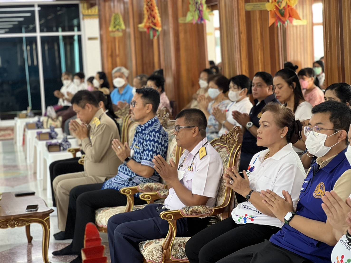 (อ.บางใหญ่) กิจกรรมวัดประชารัฐสร้างสุข..คลิก