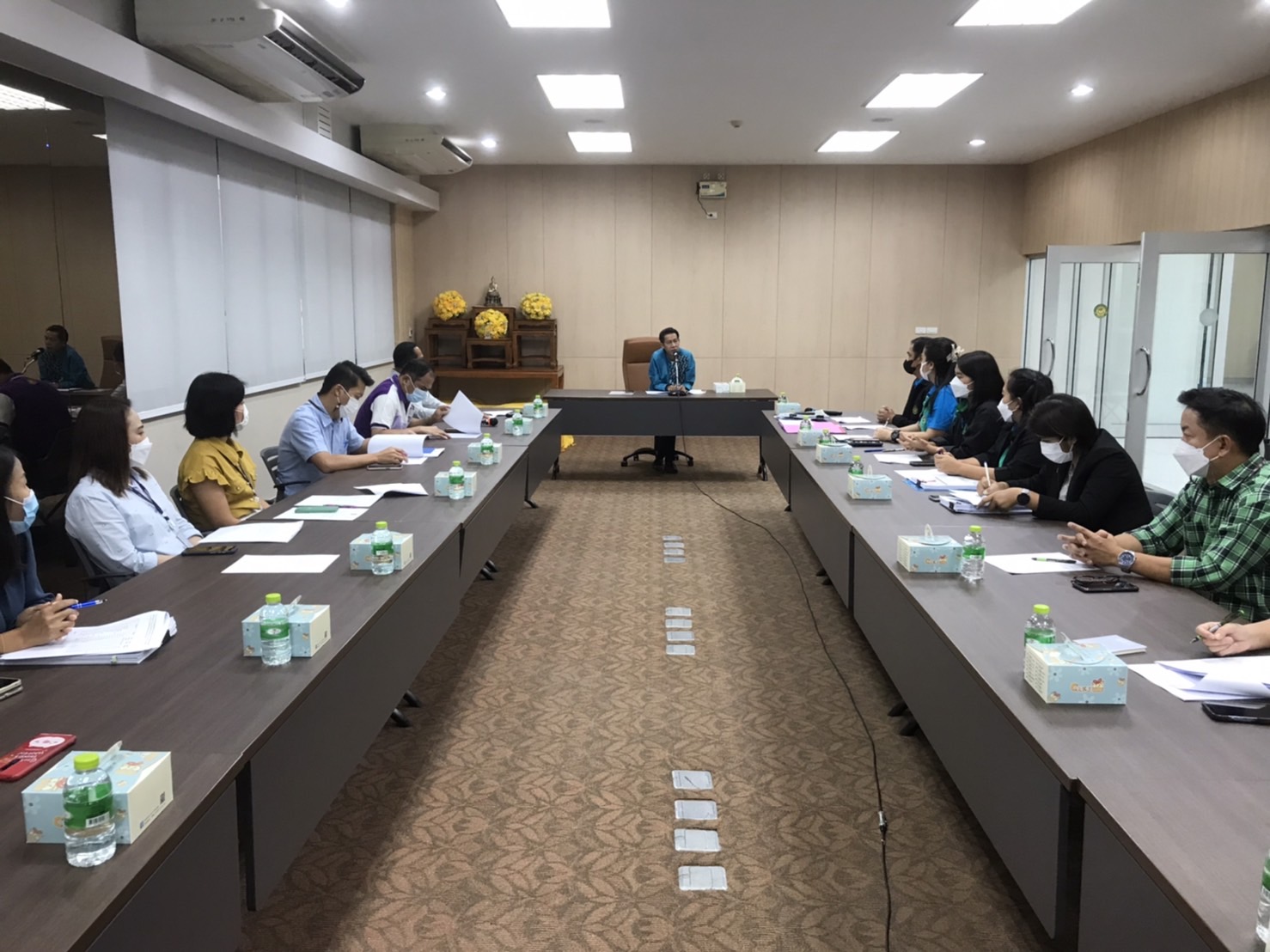 (อ.เมืองนนทบุรี) ประชุมคณะกรรมการให้การช่วยเหลือผู้ประสบภัยอำเภอ (ก.ช.ภ.อ.) ในเขตพื้นที่อำเภอเมืองนนทบุรี..คลิก