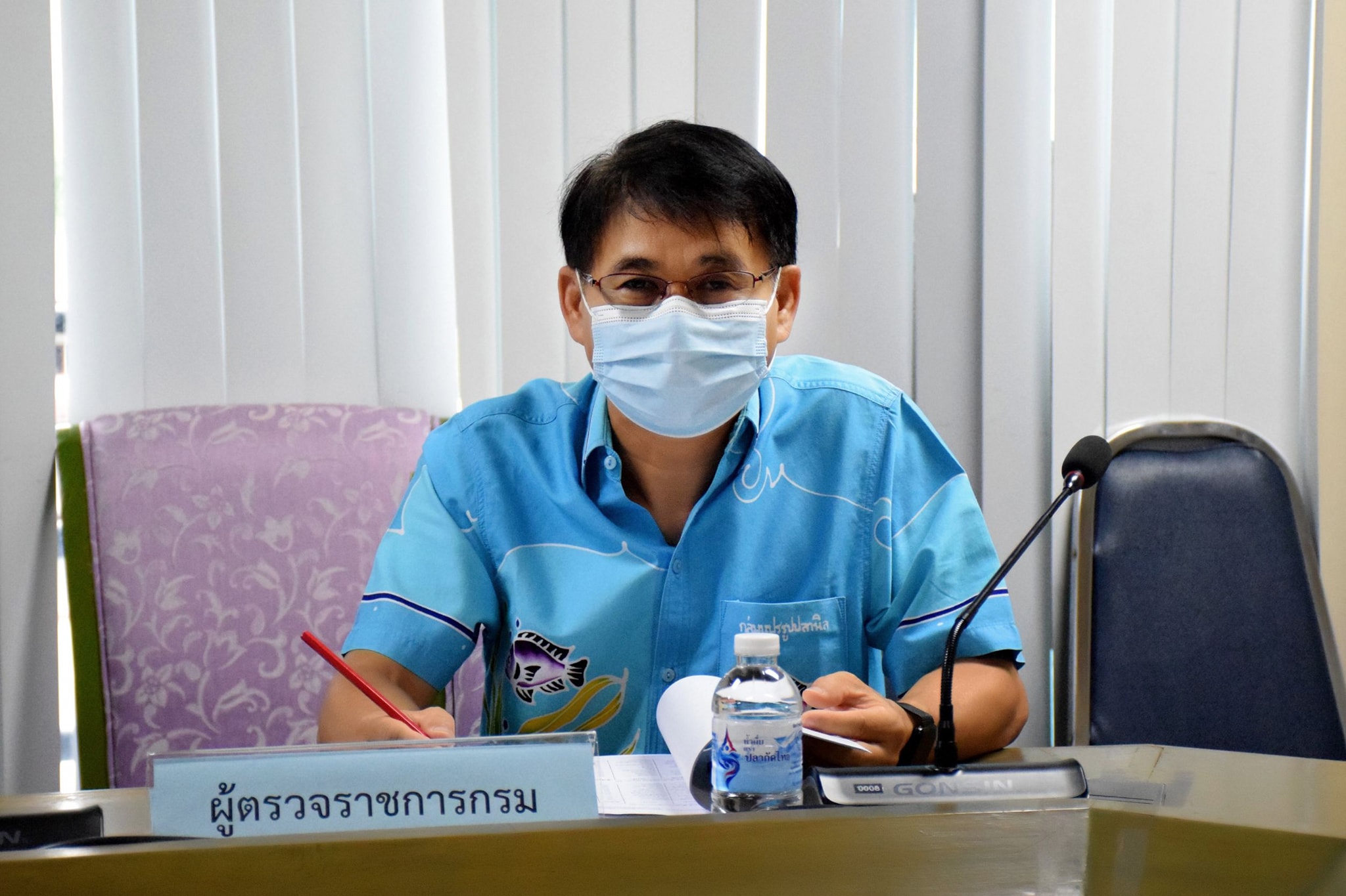 นายธเนศ พุ่มทอง ผู้อำนวยการกองวิจัยและพัฒนาการเพาะเลี้ยงสัตว์น้ำจืด เป็นประธานในการประชุมคณะกรรมการขับเคลื่อนการดำเนินการตามแผนงานโครงการธนาคารสินค้าเกษตร กิจกรรมสนับสนุนธนาคารผลผลิตสัตว์น้ำแบบมีส่วนร่วม? ครั้งที่ 1/2565..คลิก