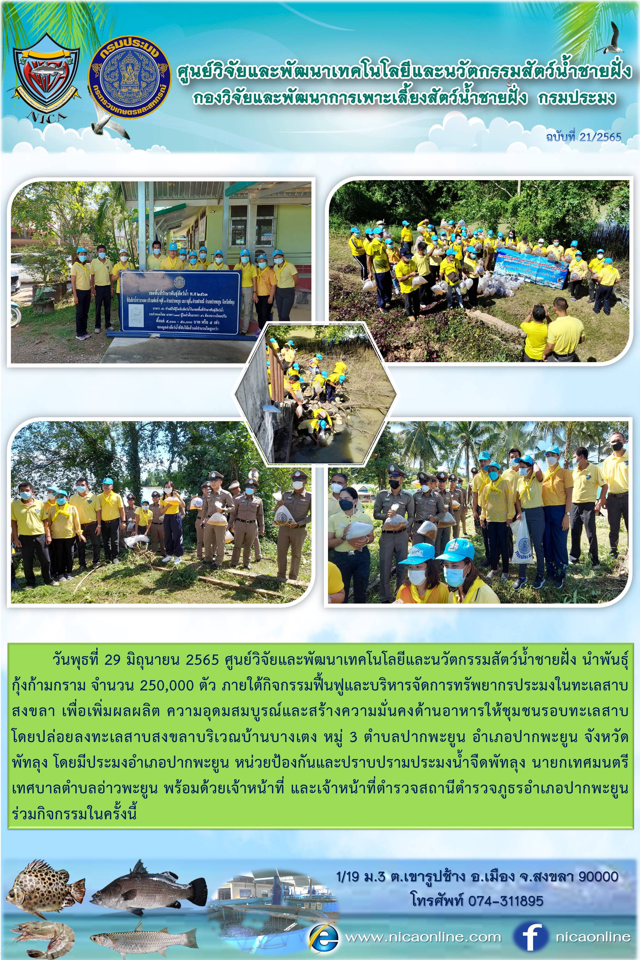 ข่าวประชาสัมพันธ์กิจกรรมหน่วยงาน
