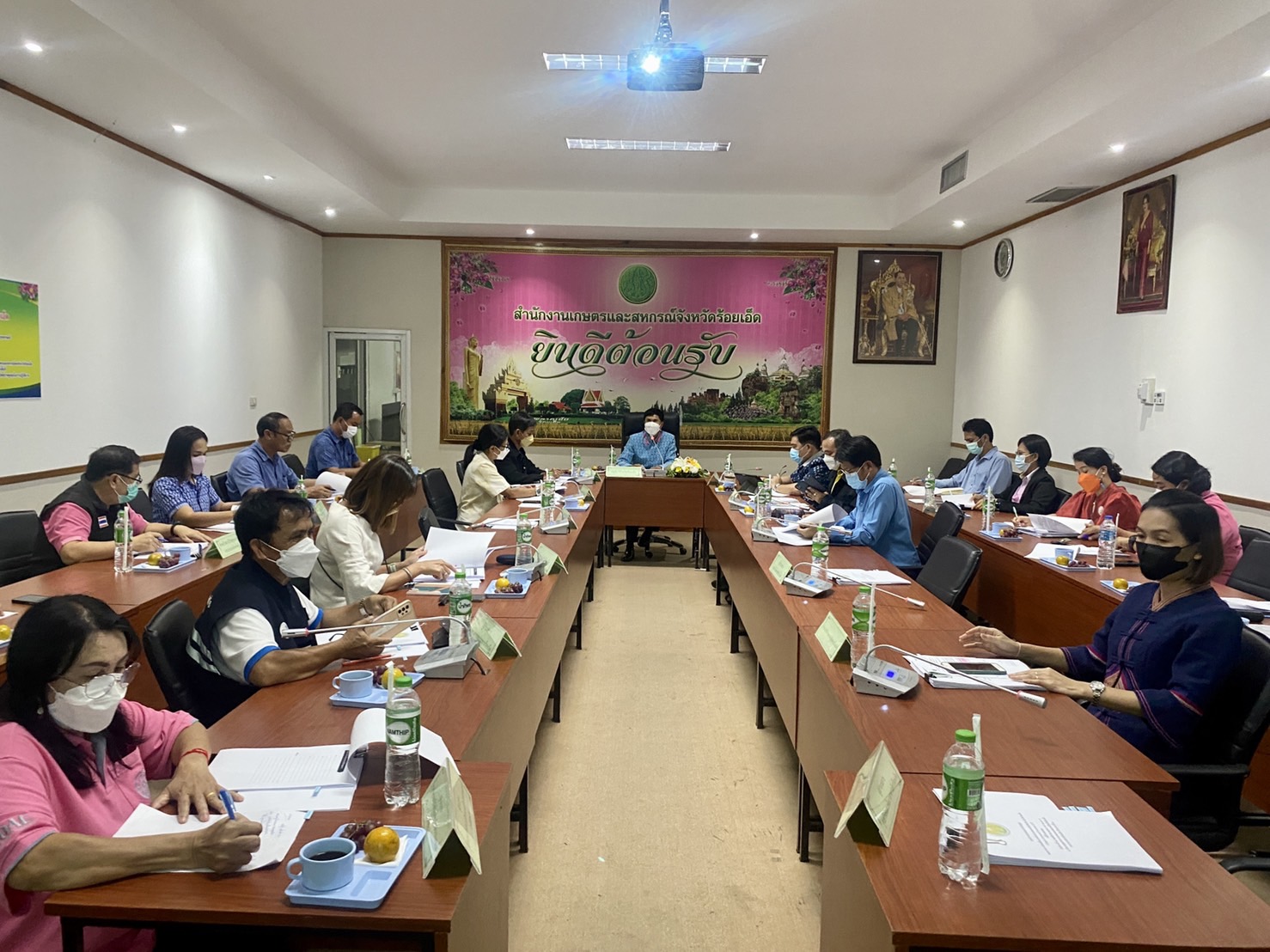 ร่วมประชุมคณะกรรมการขับเคลื่อนงานด้านการเกษตรระดับจังหวัด (Single Command Province: SCP) ครั้งที่ ๗/๒๕๖๕..คลิก