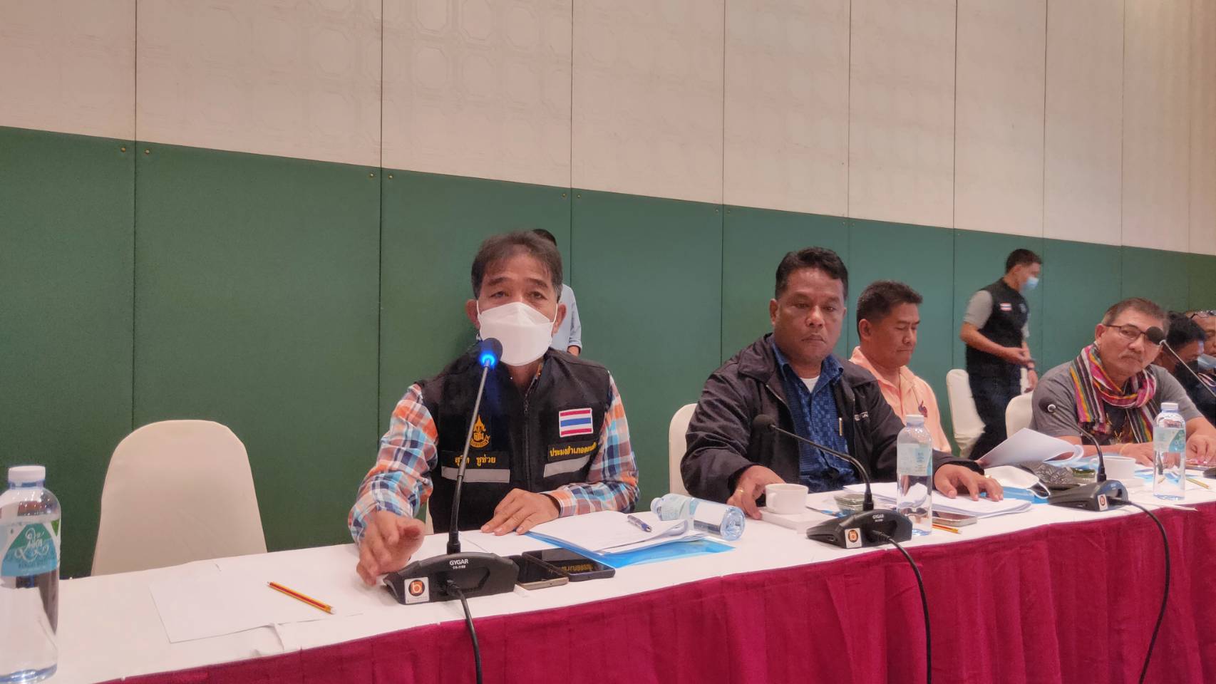ศพท.ชุมพร จัดการประชุมเชิงปฏิบัติการ การบริหารจัดการพื้นที่หลบภัยสัตว์น้ำเพื่อการประมงที่ยั่งยืน  ในจังหวัดสุราษฎร์ธานี ภายใต้โครงการ Establishment and Operation of a regional System  of Fisheries Refugia in the South China Sea and Gulf of Thailand