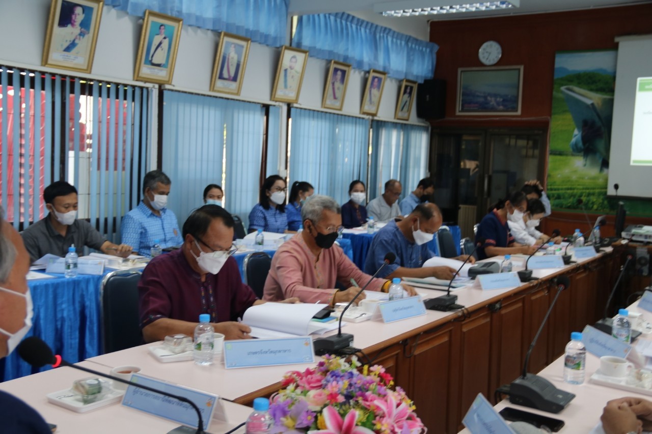 ประชุมคณะกรรมการขับเคลื่อนงานด้านการเกษตรระดับจังหวัด