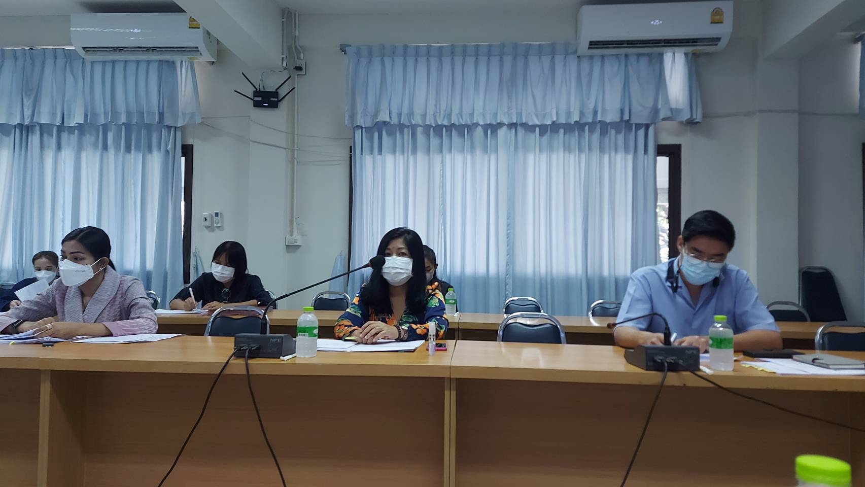 ร่วมประชุมคณะกรรมการให้ความช่วยเหลือผู้ประสบภัยพิบัติ (ก.ช.ภ.อ.) อำเภอพนมทวน ครั้งที่ 4/2565