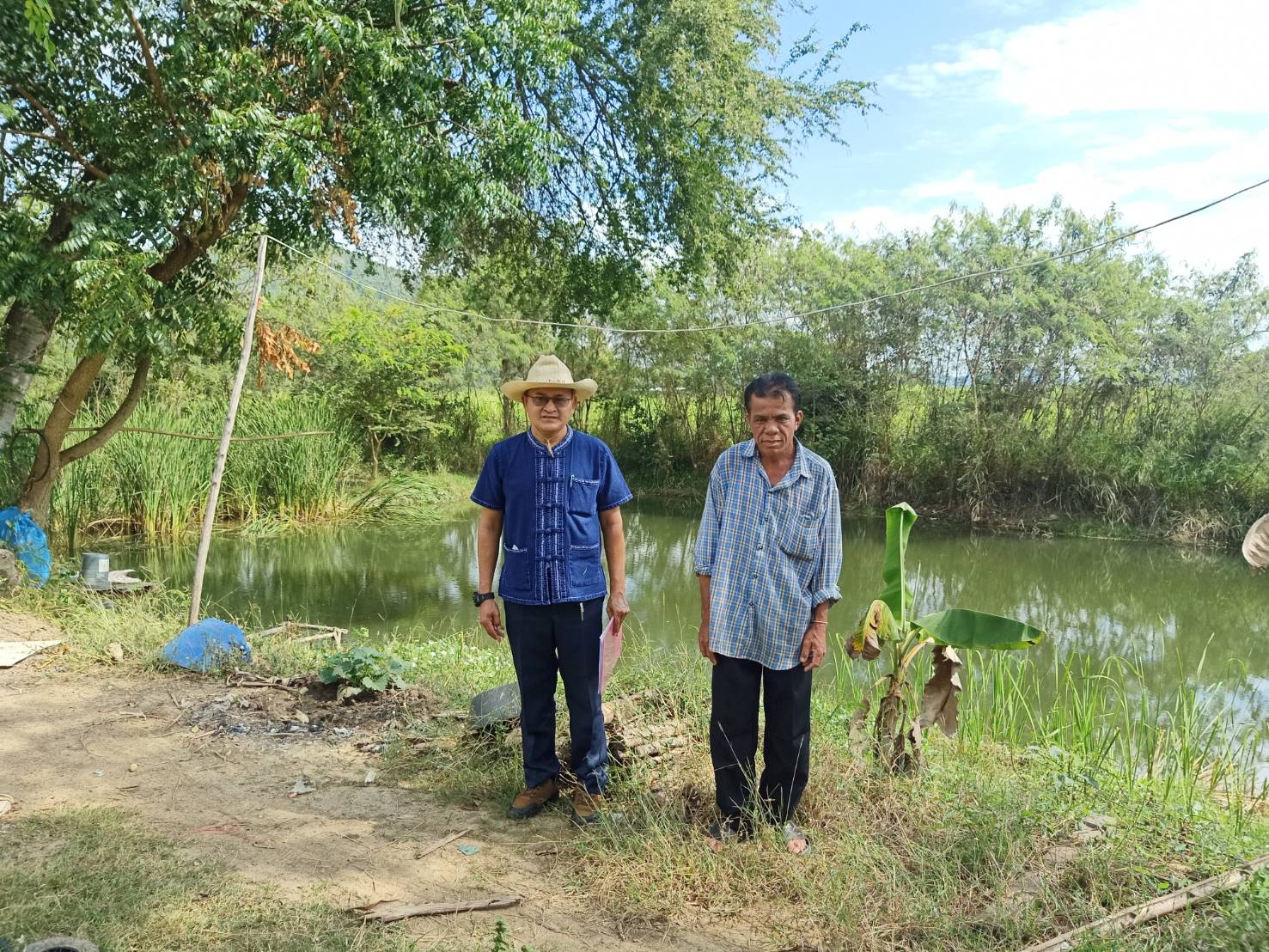 คัดเลือกเกษตรกร เข้าร่วมโครงการอันเนื่องมาจากพระราชดำริ (กิจกรรมการเลี้ยงปลากินพืชในบ่อดิน)..คลิก