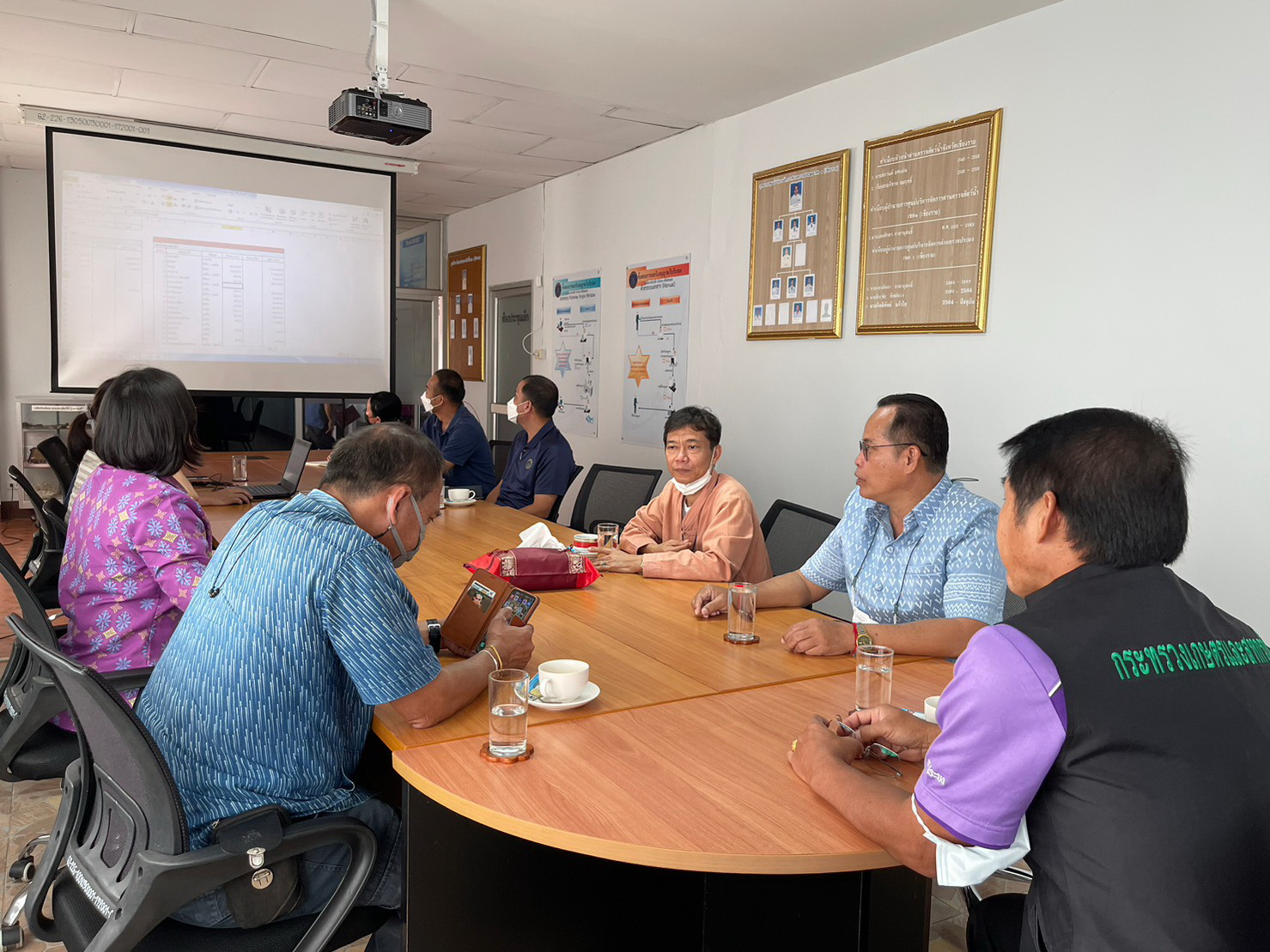 ตรวจเยี่ยมศูนย์บริหารจัดการด่านตรวจประมงเขต 1 (เชียงราย)..คลิก