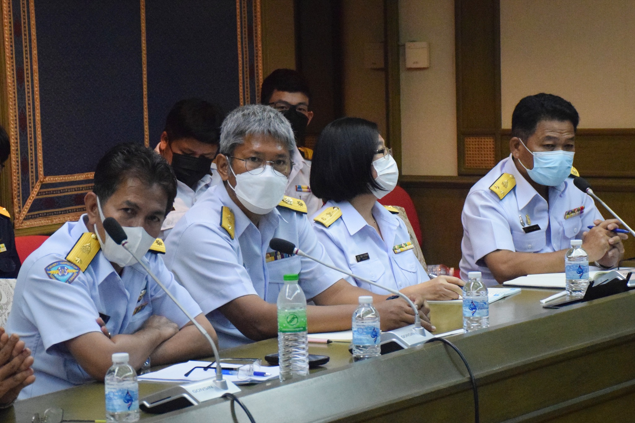 ประชุมหารือเรื่องแผนความร่วมมือระหว่าง ปตท.สผ. และกรมประมง ในการดำเนินโครงการศึกษาวิจัยจัดสร้างแหล่งอาศัยสัตว์ทะเลเพื่อการประมงจากขาแท่น