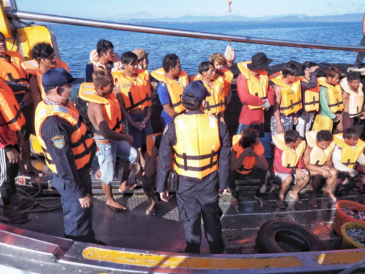 บูรณาการตรวจร่วมเรือประมง