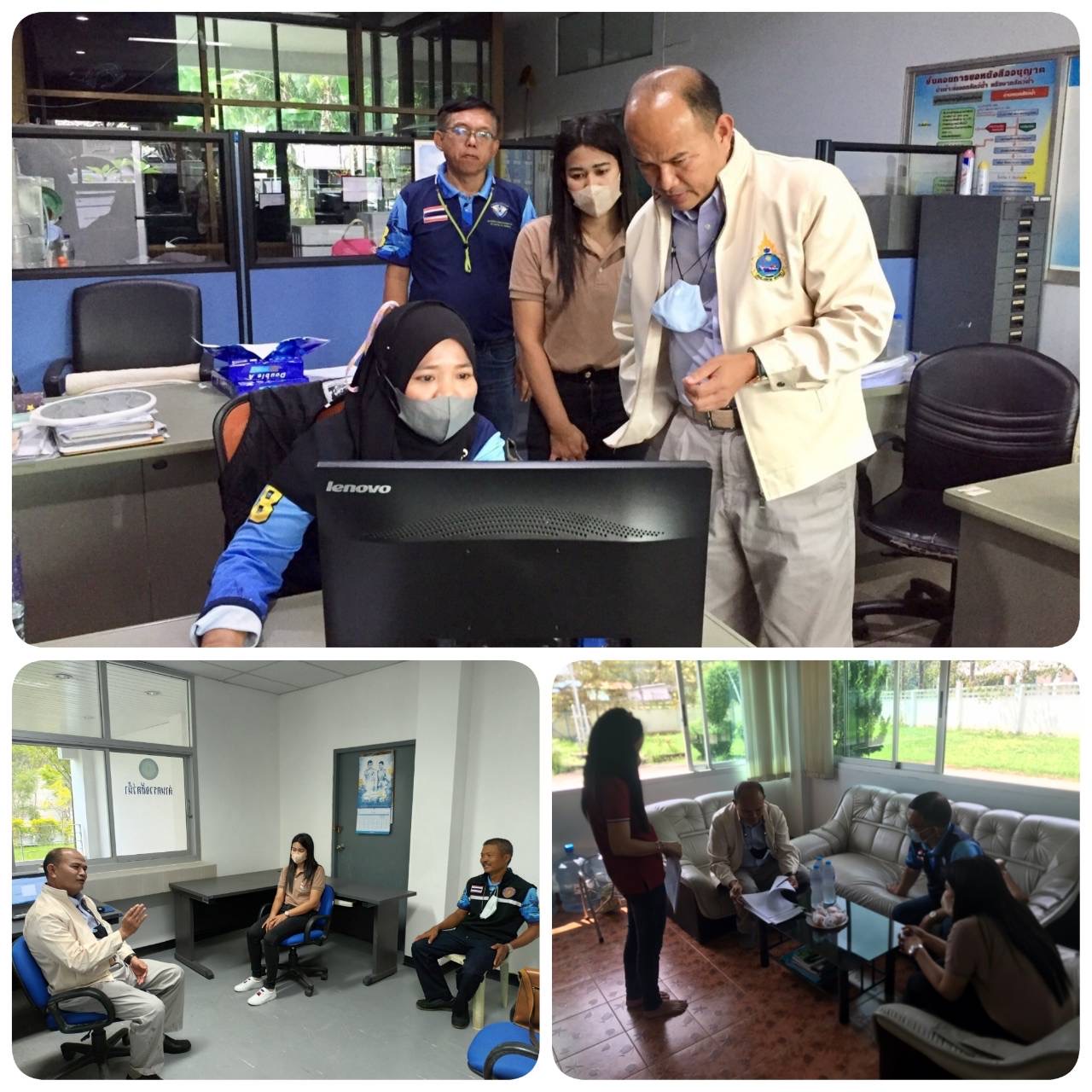 ผอ.ศบป.8 ลงพื้นที่ตรวจเยี่ยม ให้คำแนะนำ และติดตามผลการปฏิบัติงาน ของพนักงานเจ้าหน้าที่ในสังกัด..คลิก