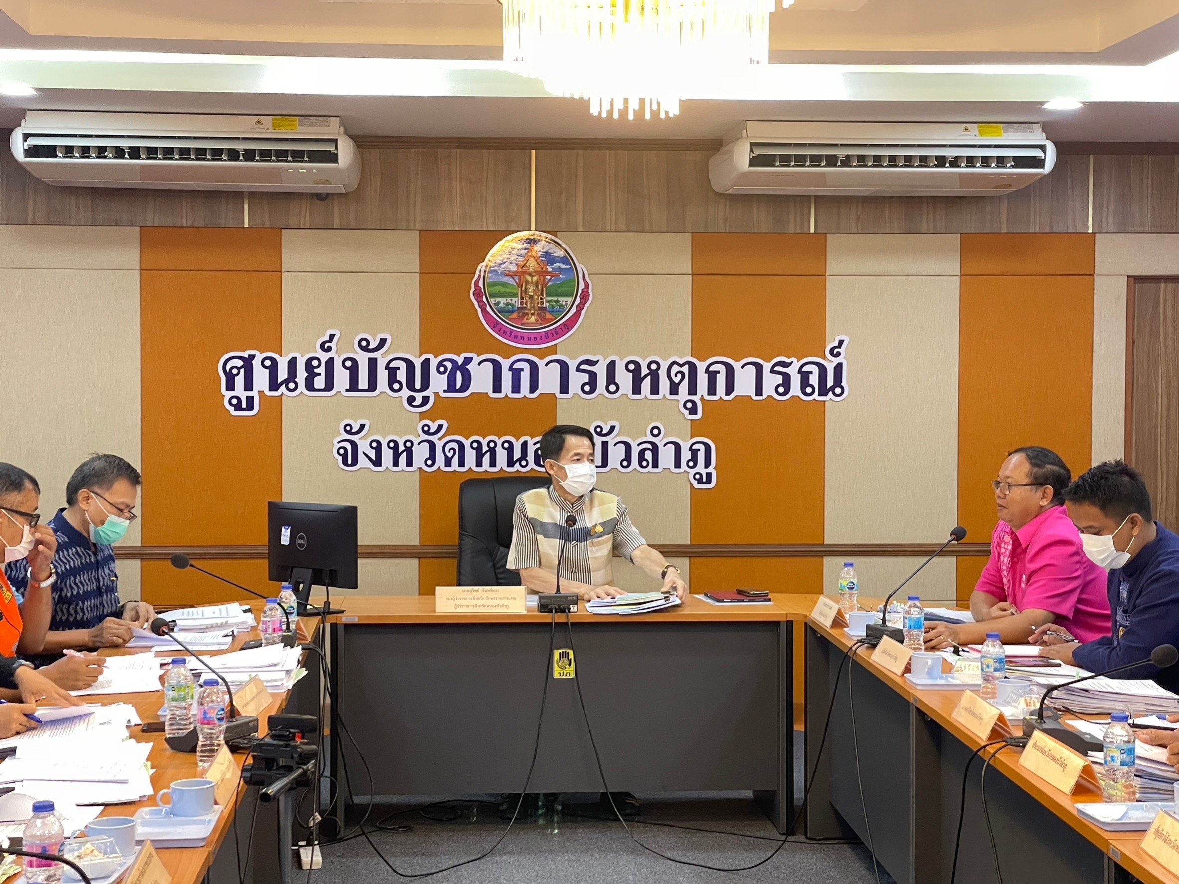 วันที่ 2 ธันวาคม พ.ศ. 2565 ร่วมประชุมคณะกรรมการให้ความช่วยเหลือผู้ประสบภัยพิบัติจังหวัดหนองบัวลำภู ครั้งที่ 3/2566 ณ ห้องประชุมศูนย์บัญชาการเหตุการณ์จังหวัดหนองบัวลำภู..คลิก