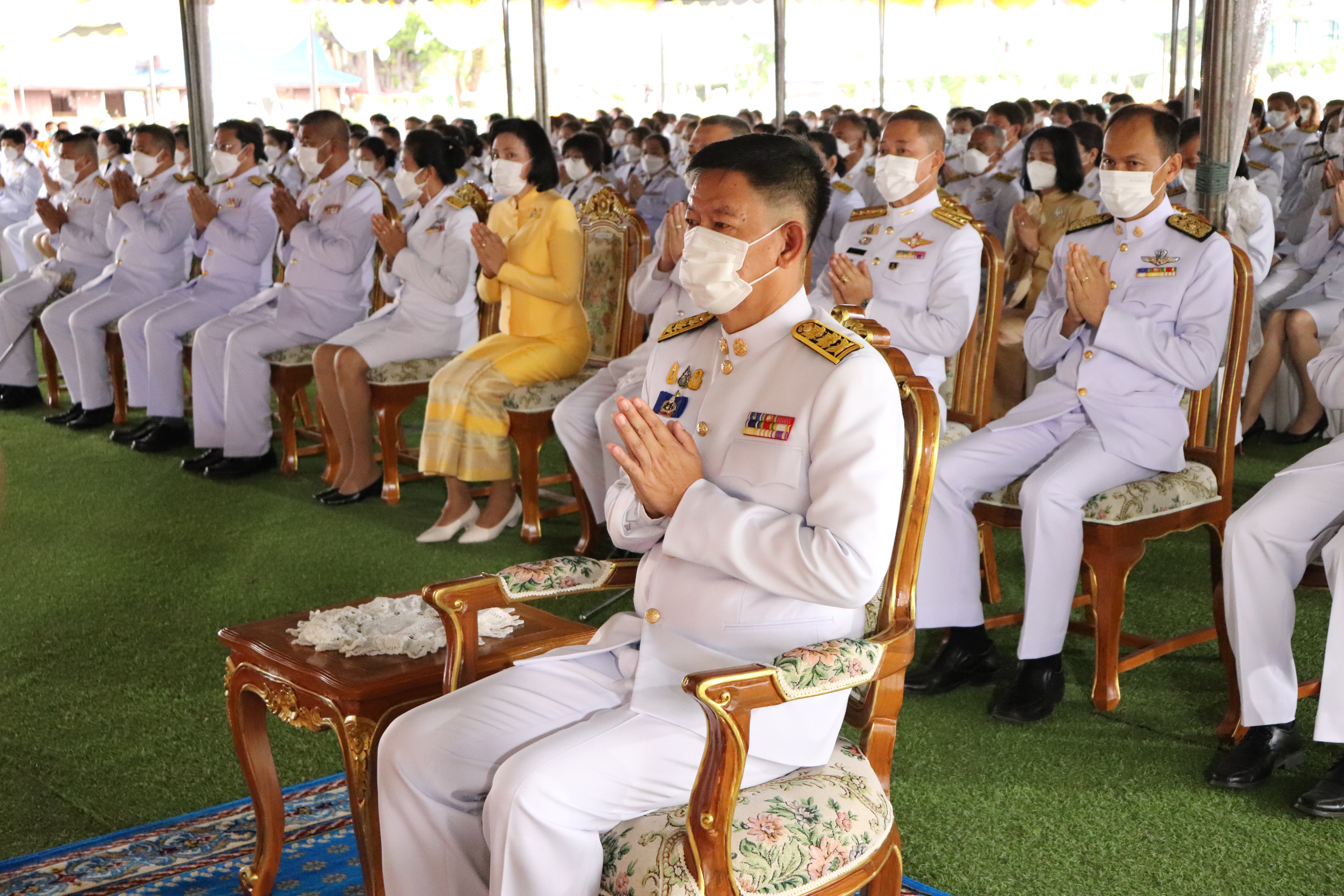 ร่วมพิธีทำบุญตักบาตร พระสงฆ์จำนวน 89 รูป เพื่อถวายพระราชกุศล เนื่องในวันคล้ายวันพระบรมราชสมภพ พระบาทสมเด็จพระบรมชนกาธิเบศร มหาภูมิพลอดุลยเดชมหาราช บรมนาถบพิตร วันชาติ และวันพ่อแห่งชาติ 5 ธันวาคม 2565..คลิก