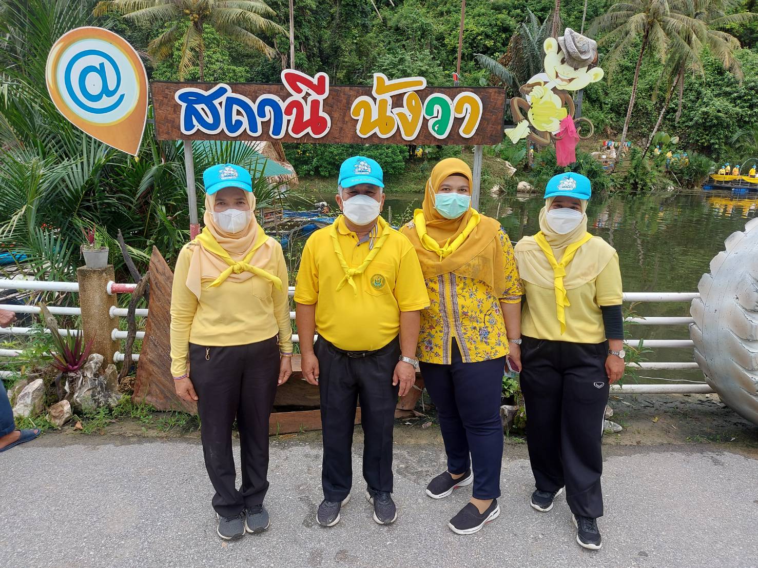 กิจกรรมจิตอาสาพัฒนาบำเพ็ญสาธารณประโยชน์ และบำเพ็ญสาธารณกุศล ปรับปรุงภูมิทัศน์แหล่งท่องเที่ยวชุมชนบ้านนังลูวา..คลิก