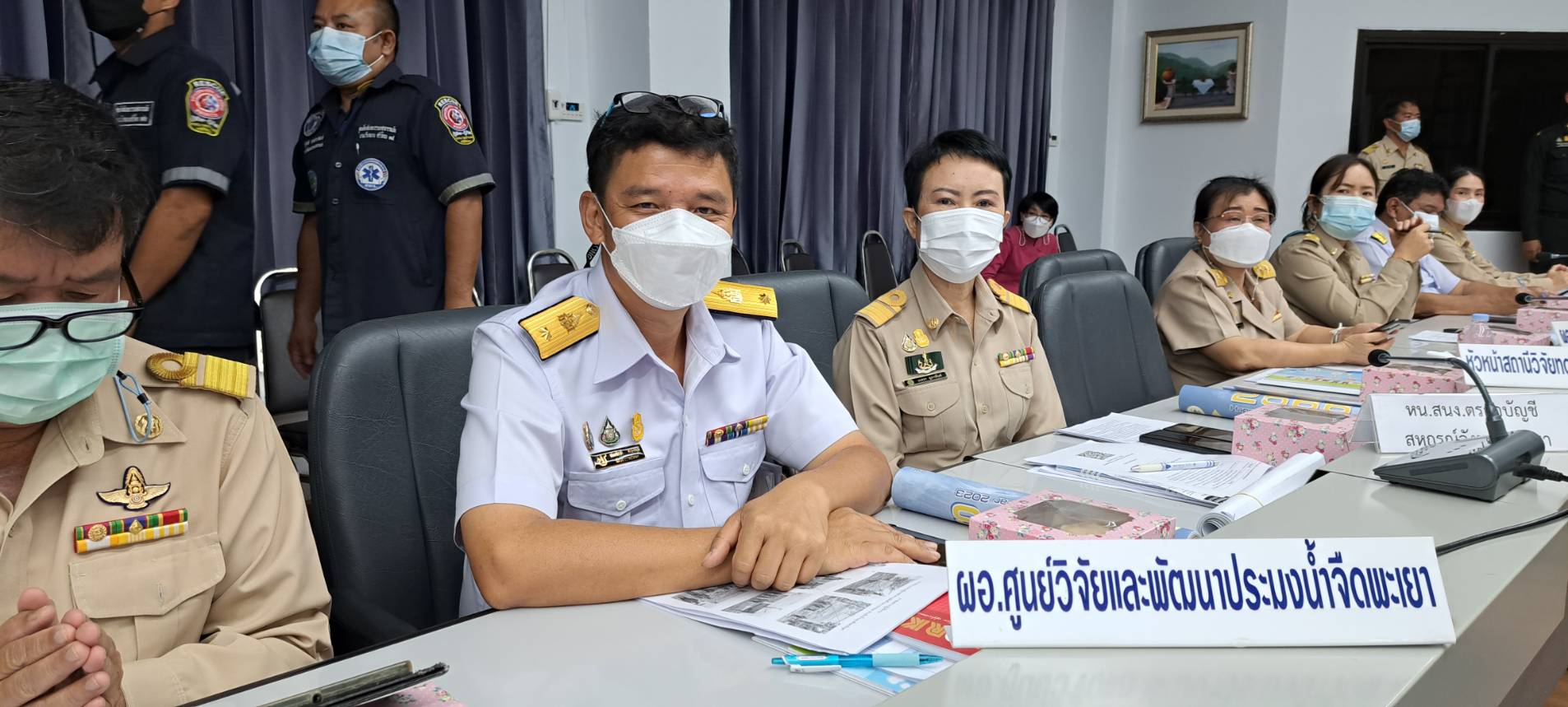 เข้าร่วมประชุมหัวหน้าส่วนราชการจังหวัดพะเยา ครั้งที่ 11 / 2565 