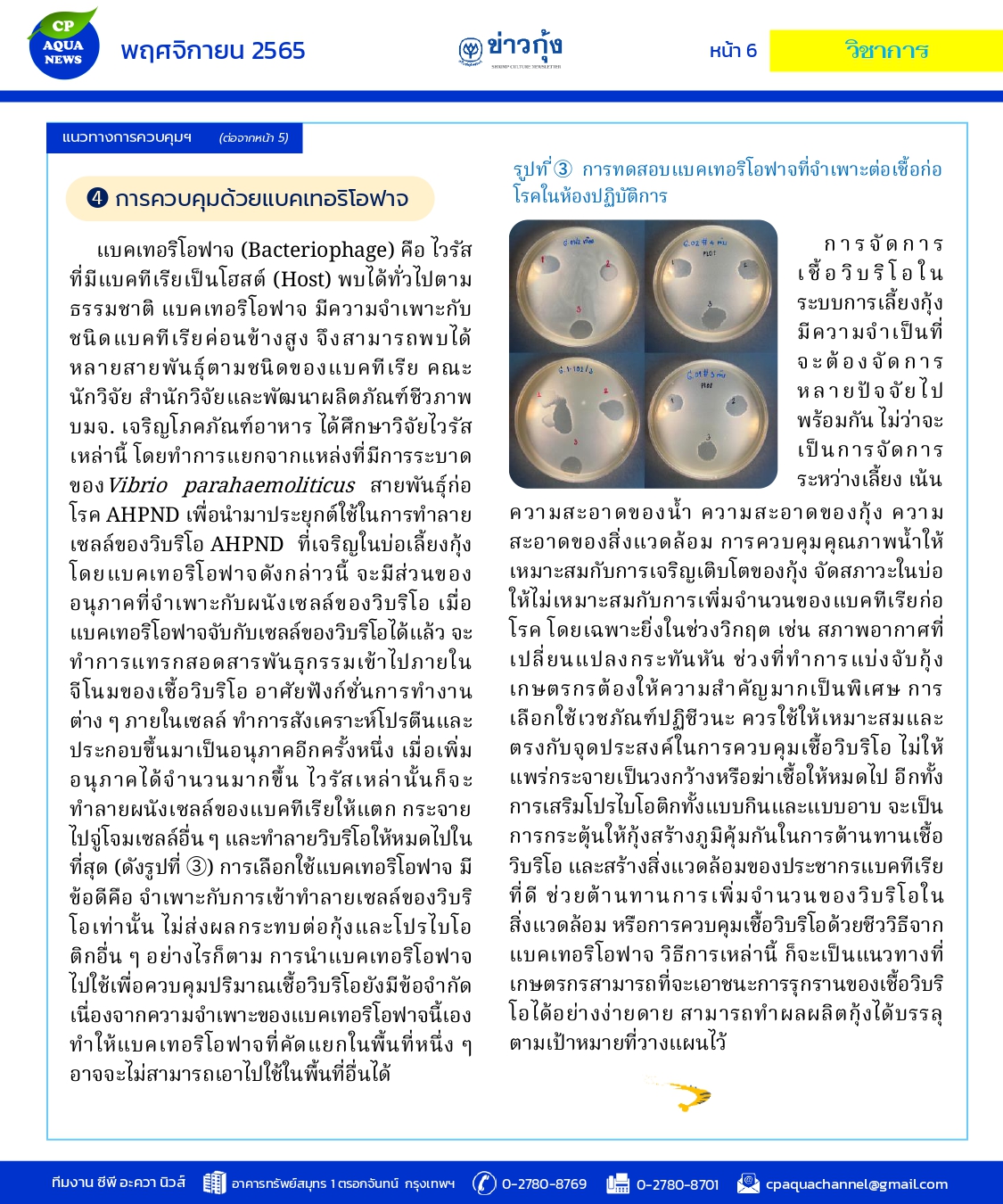 สำนักงานประมงจังหวัดหนองบัวลำภู ประชาสัมพันธ์ เรื่อง ข่าวกุ้ง..คลิก