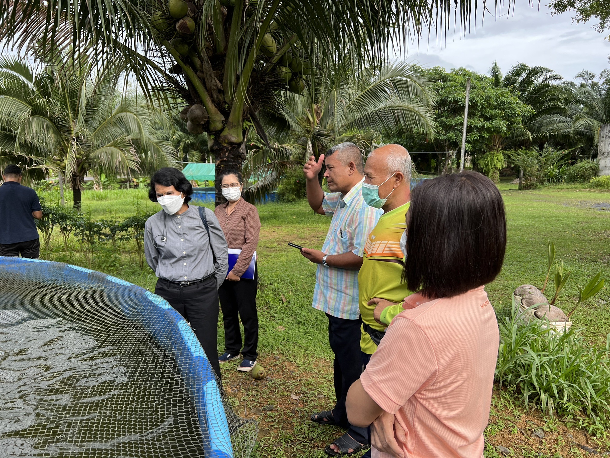 เตรียมความพร้อมในการดำเนินงานโครงการส่งเสริมการเพาะเลี้ยงและพัฒนาธุรกิจสัตว์น้ำจืดที่มีความสำคัญทางเศรษฐกิจ (ปลาหมอ)