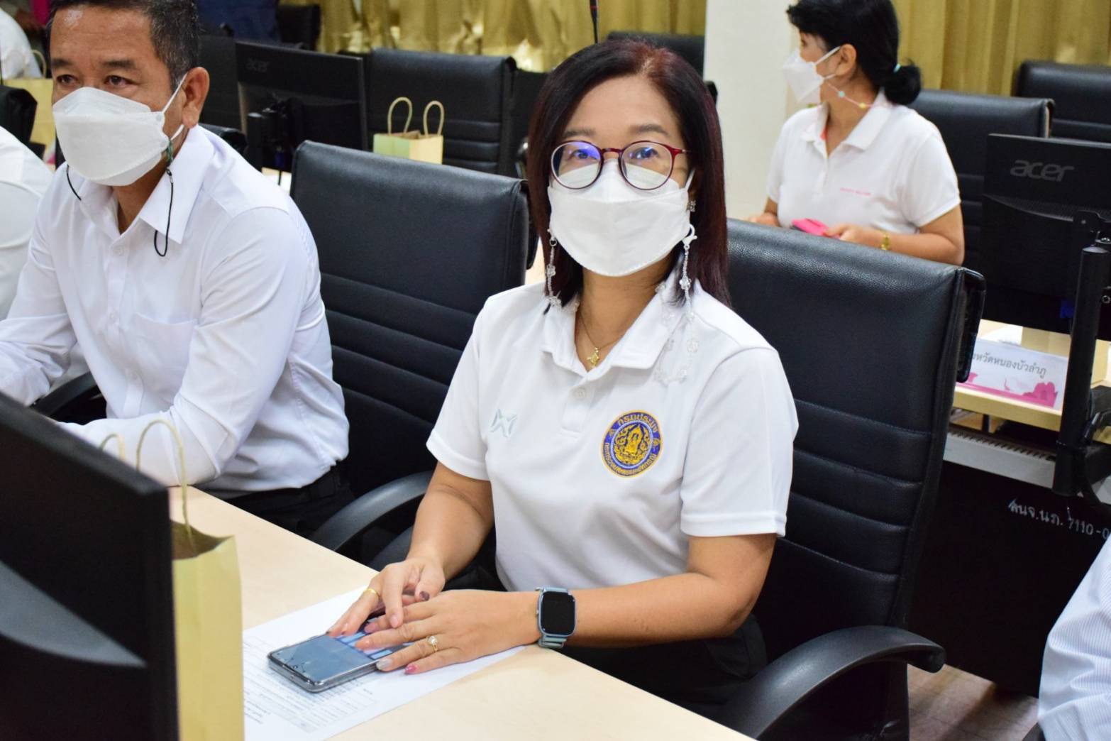 วันที่ 9 ธันวาคม พ.ศ. 2565 นางถนอมขวัญ นอศรี หัวหน้ากลุ่มบริหารและยุทธศาสตร์ ร่วมงานวันต่อต้านคอร์รัปชั่นสากล (ประเทศไทย) จังหวัดหนองบัวลำภู ภายใต้แนวคิด 