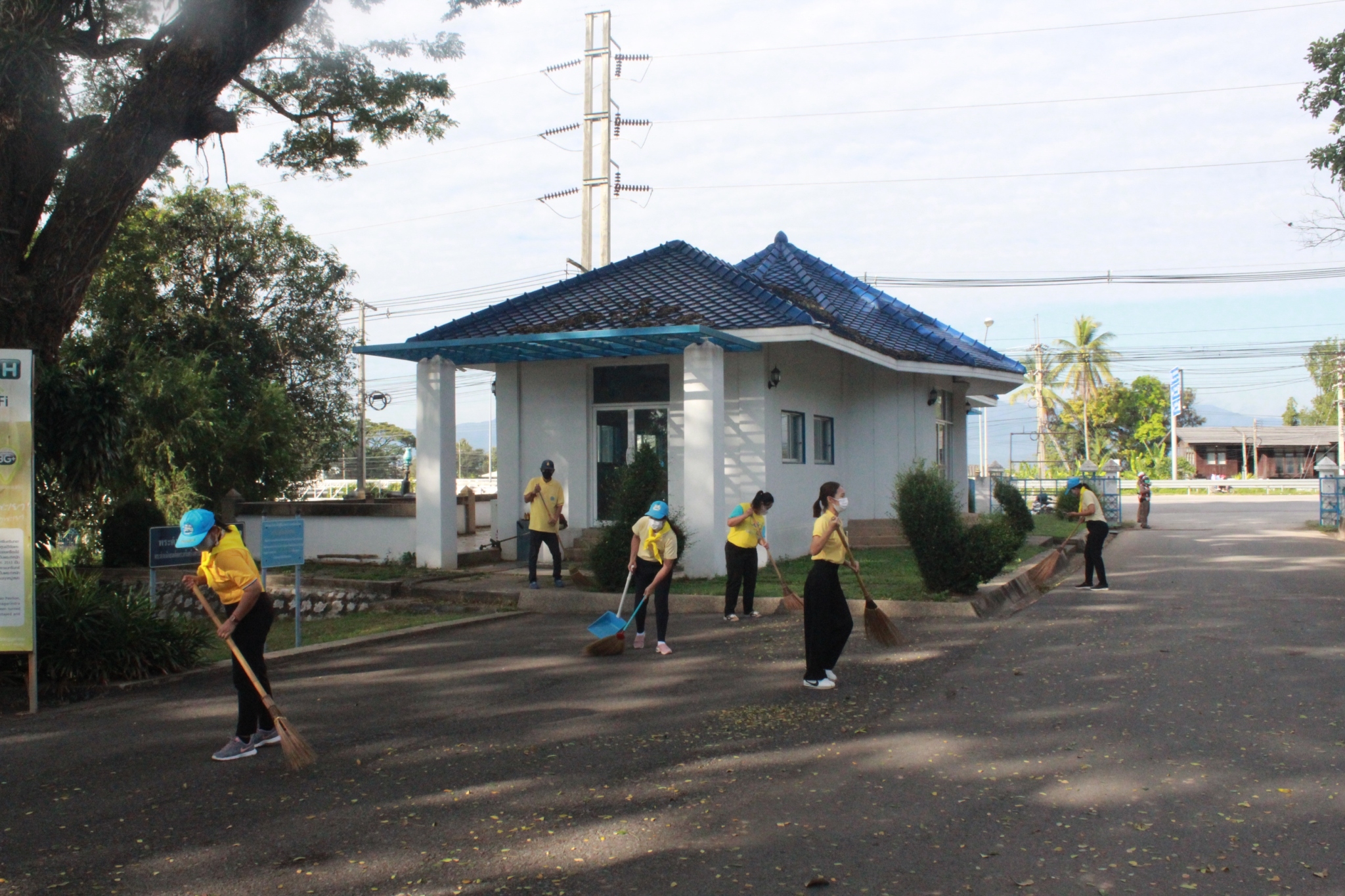 เข้าร่วมกับสถานีตำรวจภูธรเมืองพะเยา  โครงการจิตอาสา  “เราทำความดีด้วยหัวใจ”  กิจกรรม  “จิตอาสาพระราชทานพัฒนาเขตพระราชฐาน”  เนื่องในโอกาสวันคล้ายวันประสูติสมเด็จ  พระเจ้าลูกเธอ  เจ้าฟ้าพัชรกิติยาภา  นเรนทิราเทพยวดี  กรมหลวงราชสาริณีสิริพัชร  มหาวัชรราชธิดา