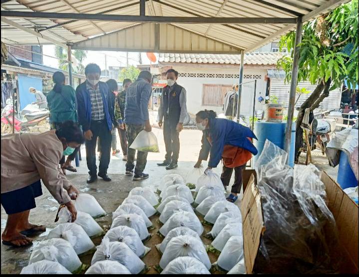 ประชุมและถ่ายทอดเทคโนโลยีองค์ความรู้ด้านประมง ตามโครงการศูนย์เรียนรู้การเพิ่มประสิทธิภาพการผลิตสินค้าเกษตร (ศพก.)