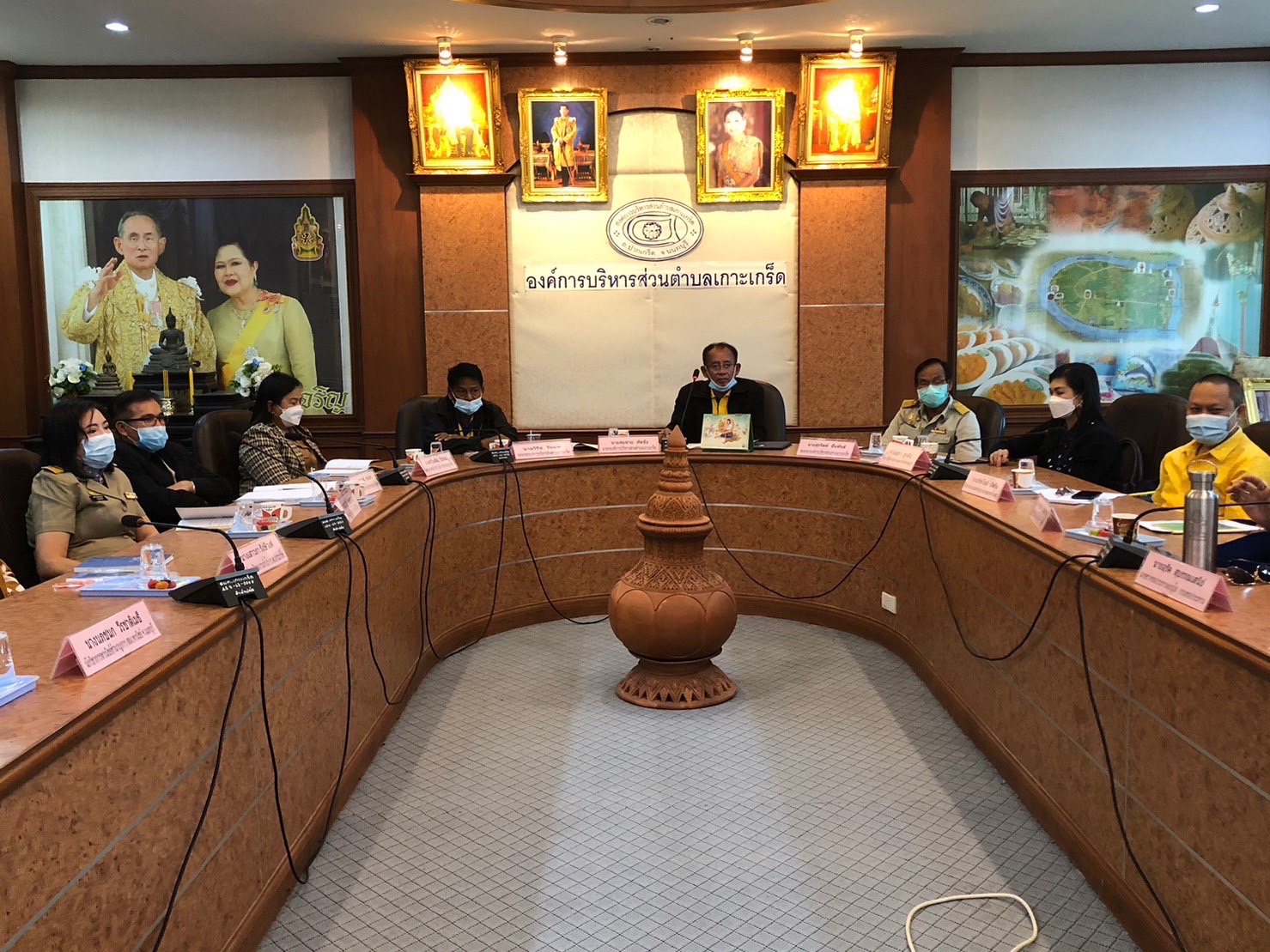 (อ.ปากเกร็ด) การประชุมชี้แจงแนวทางการจัดทำแผนพัฒนาเกษตรกรรมระดับตำบล..คลิก