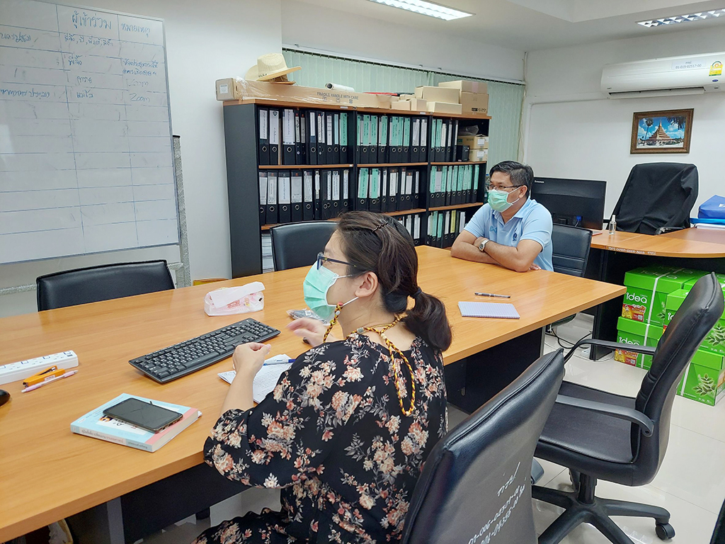 เจ้าหน้าที่ กวอ. ร่วมประชุมผ่านช่องทางออนไลน์ เพื่อร่างแผนแม่บทฯ