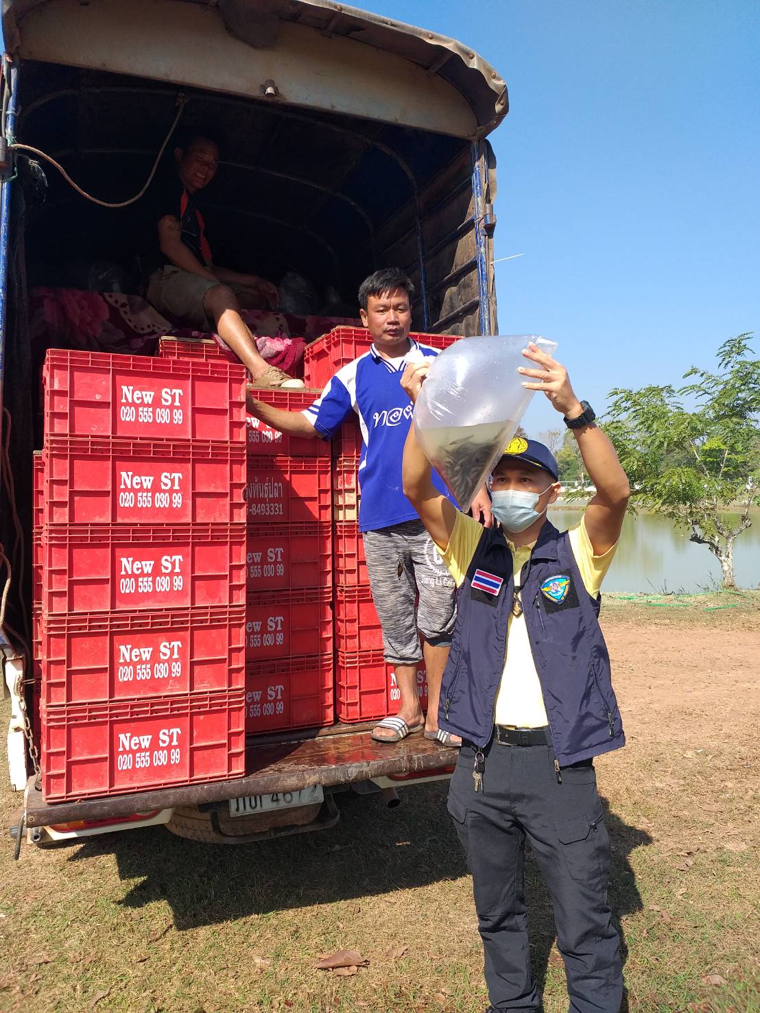 ตรวจสอบลูกพันธุ์สัตว์น้ำ ส่งออกไปยัง สปป.ลาว..คลิก