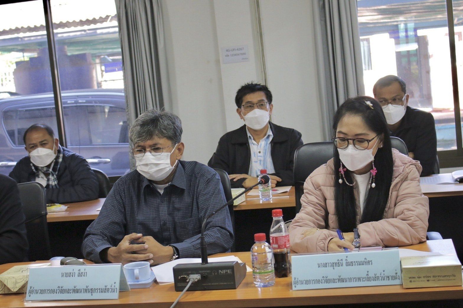 ประชุมแนวทางการจัดทำแผนการผลิตและจำหน่ายพันธุ์สัตว์น้ำเงินทุนหมุนเวียนในการผลิตพันธุ์ปลา พันธุ์กุ้ง และสัตว์น้ำอื่นๆ ต่างหน่วยงาน ครั้งที่ 1 / 2556