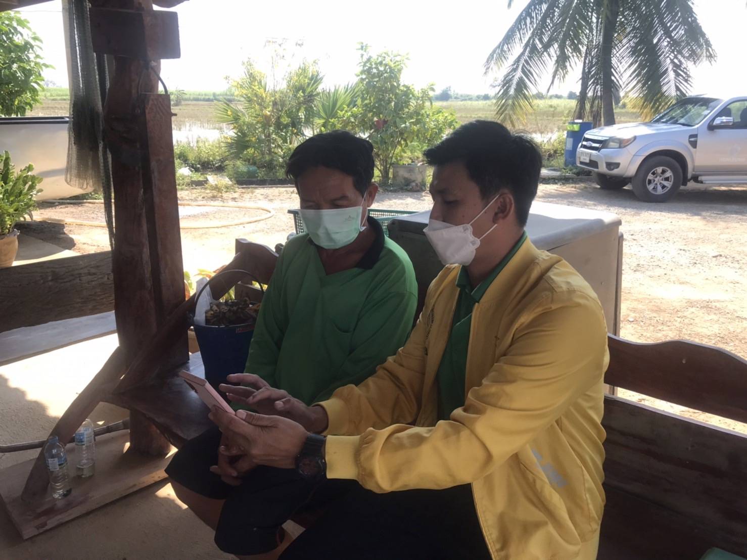 ลงพื้นที่ดำเนินการตามแผนฟื้นฟูผลผลิตกุ้งทะเล ปี 2565-2566