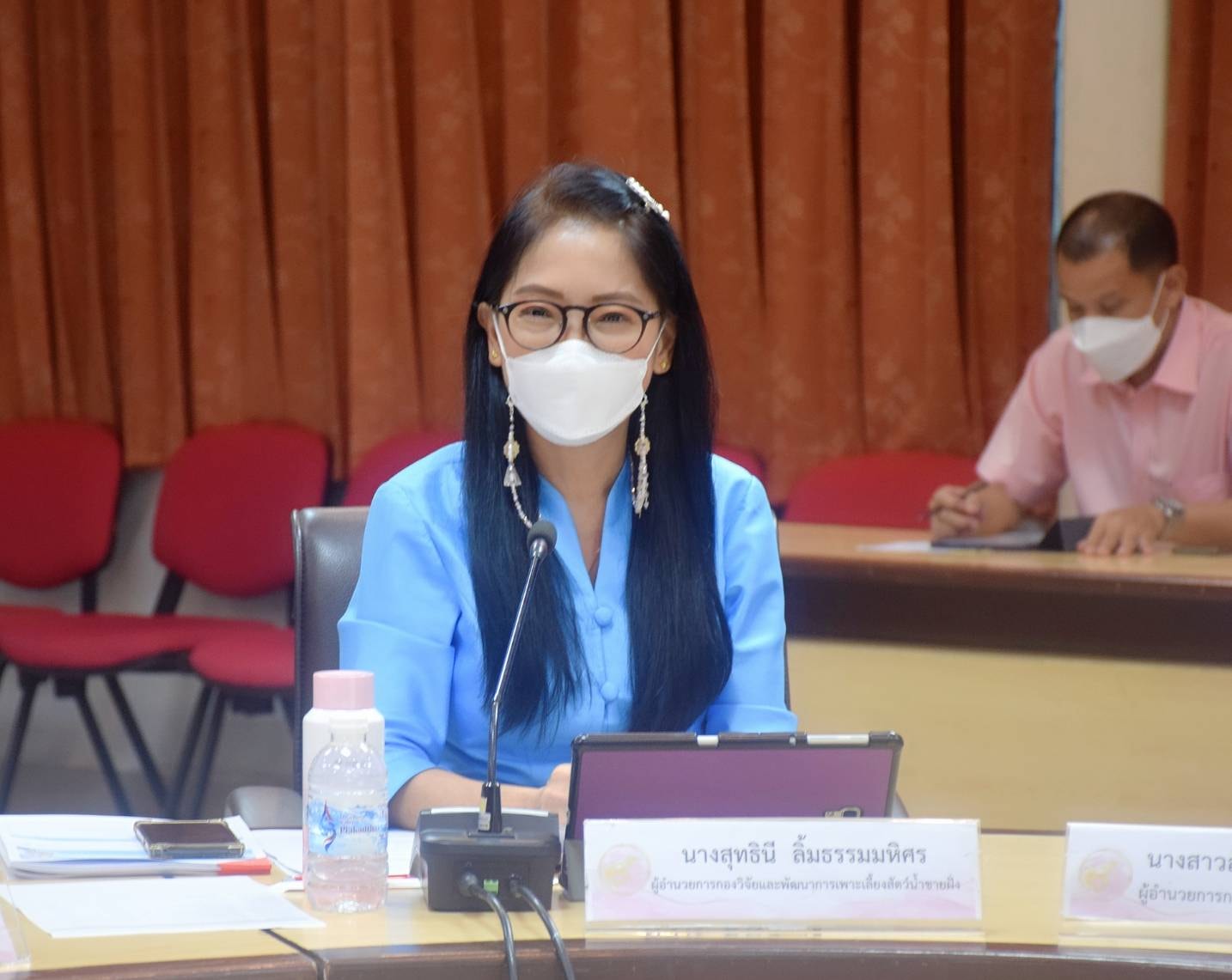 นายประพันธ์ ลีปายะคุณ รองอธิบดีกรมประมง เป็นประธานการประชุมคณะกรรมการบริหารจัดการห่วงโซ่การผลิตกุ้งทะเลและผลิตภัณฑ์ ครั้งที่ 2/2565..คลิก
