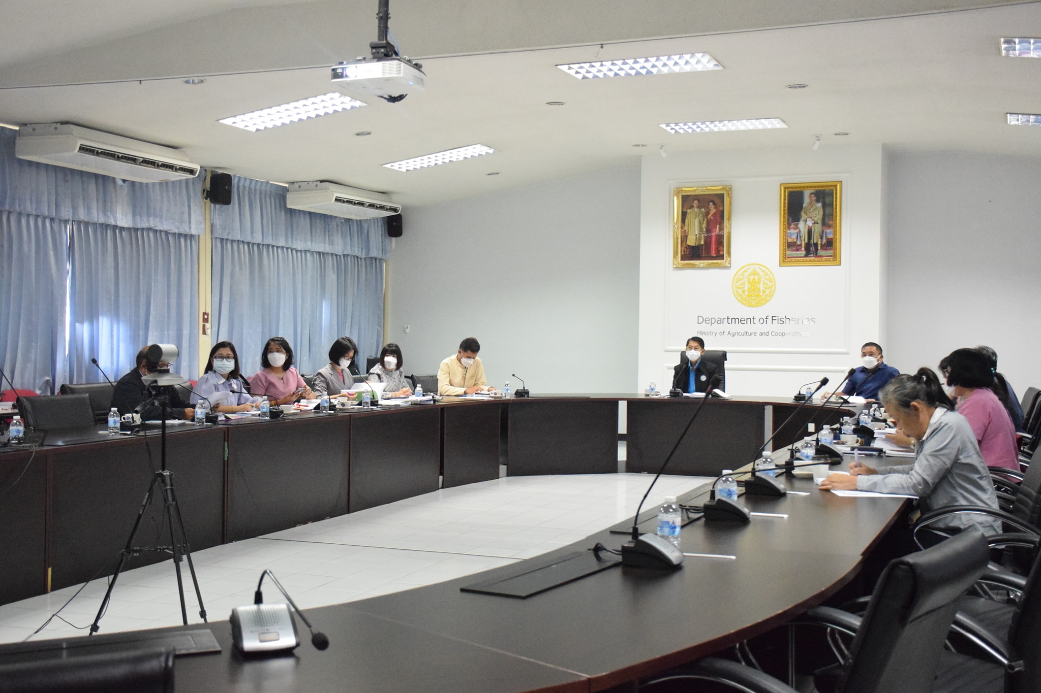 ประชุมคณะอนุกรรมการเงินทุนหมุนเวียนในการผลิตพันธุ์ปลา พันธุ์กุ้ง และพันธุ์สัตว์น้ำอื่น ๆ ครั้งที่ 8/2565