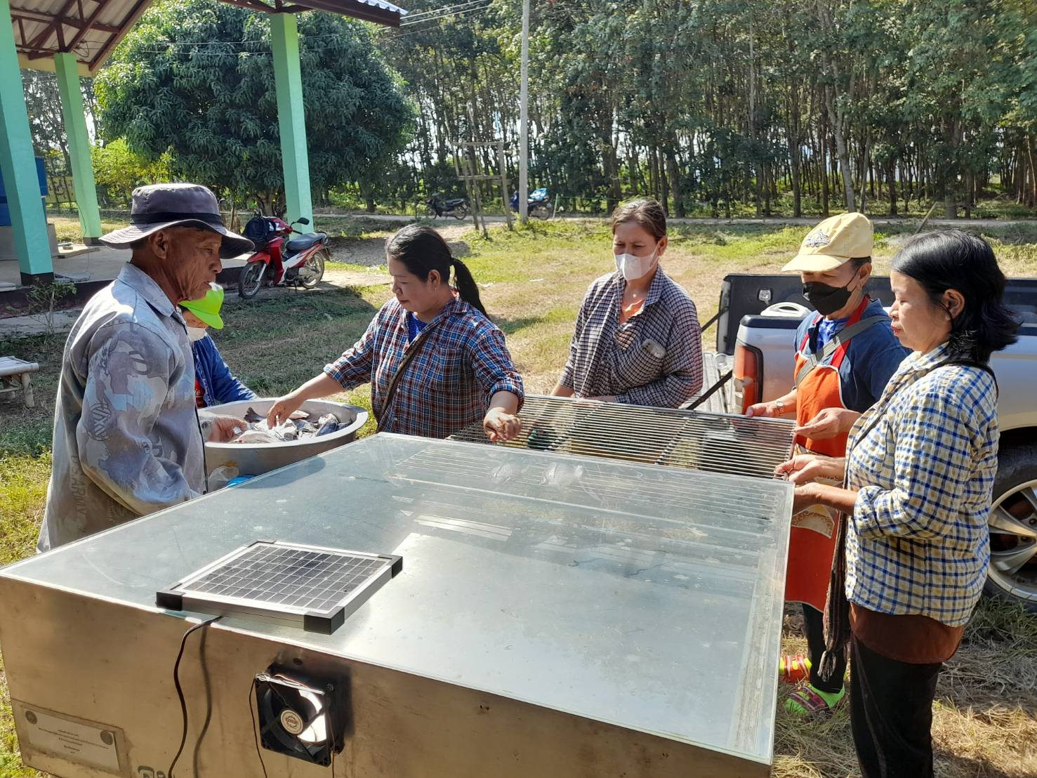 ส่งเสริมการแปรรูปสัตว์น้ำ  งบจังหวัดปีงบประมาณ พ.ศ.2563 กิจกรรม เพิ่มศักยภาพการผลิตและแปรรูปสัตว์น้ำ ..คลิก