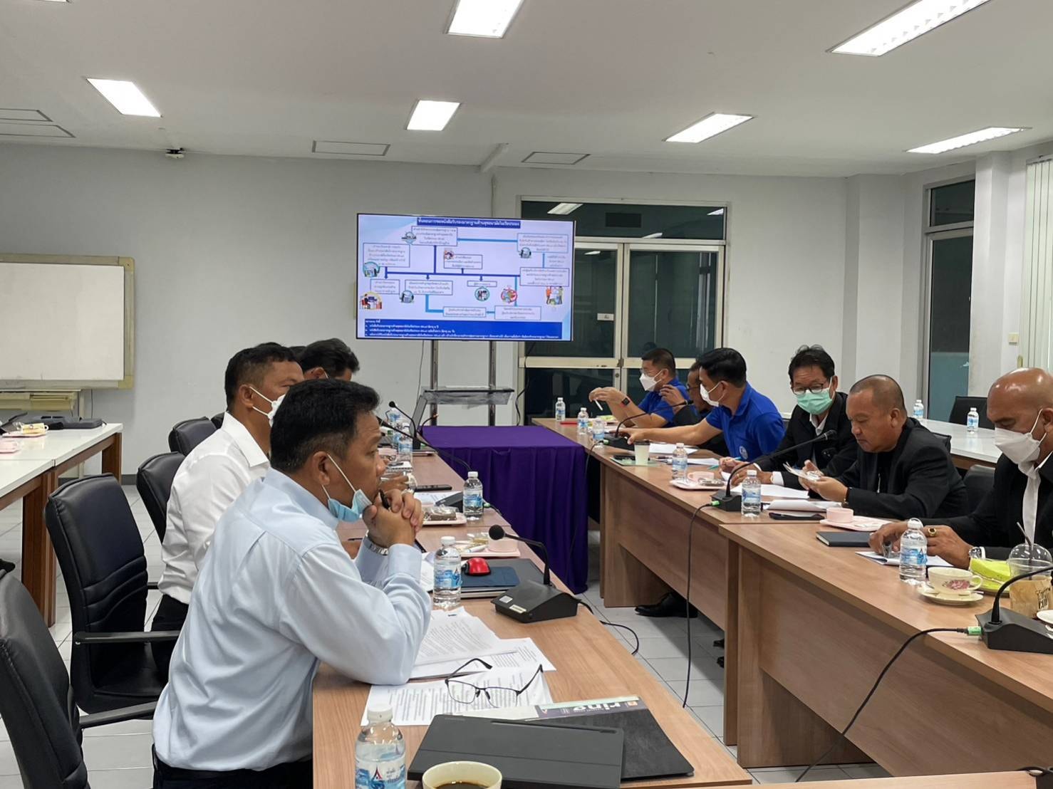 นายบัญชา สุขแก้ว รองอธิบดีกรมประมง เป็นประธานการประชุมหารือร่วมกับสมาคมการประมงแห่งประเทศไทย เกี่ยวกับประกาศกรมประมง เรื่อง มาตรฐานด้านสุขอนามัยในเรือประมงและหลักเกณฑ์ในการออกหนังสือรับรองฯ..คลิก