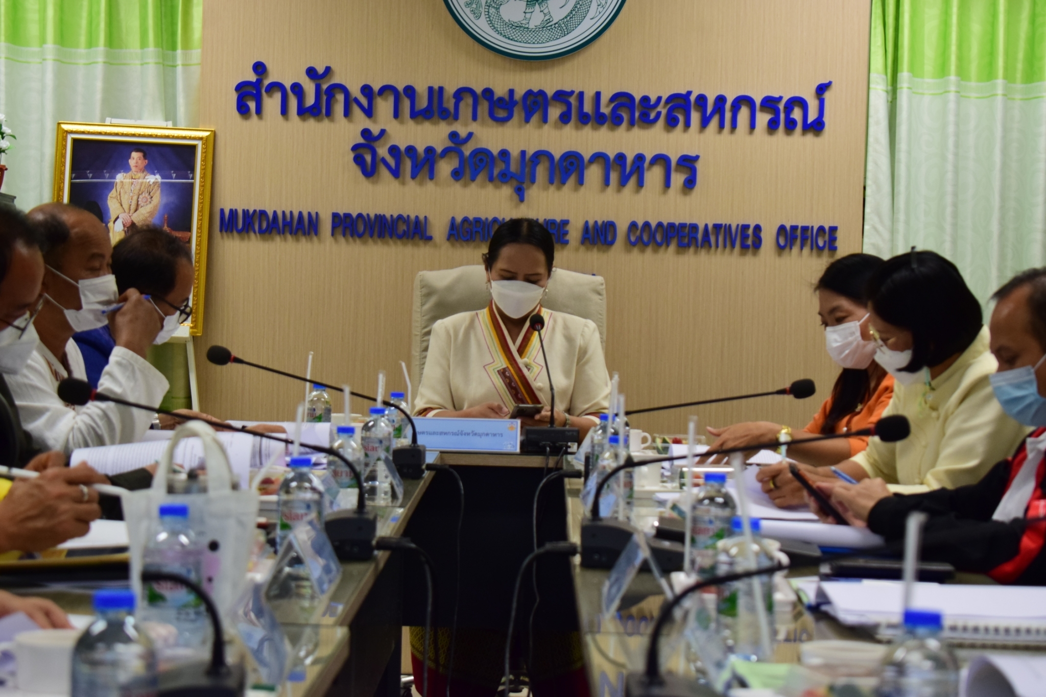 ประชุมคณะกรรมการขับเคลื่อนงานด้านการเกษตรระดับจังหวัด