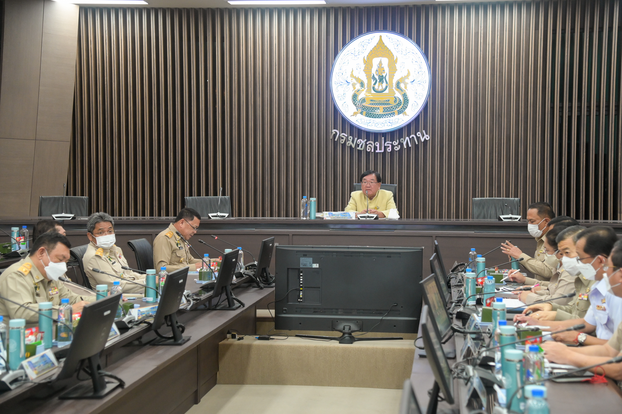  นายเฉลิมชัย สุวรรณรักษ์ อธิบดีกรมประมง เข้าร่วมการประชุมหารือการจัดทำงบประมาณรายจ่ายประจำปีงบประมาณ พ.ศ. 2567 ของกระทรวงเกษตรและสหกรณ์ ร่วมกับ สำนักงบประมาณ กระทรวงการคลัง..คลิก