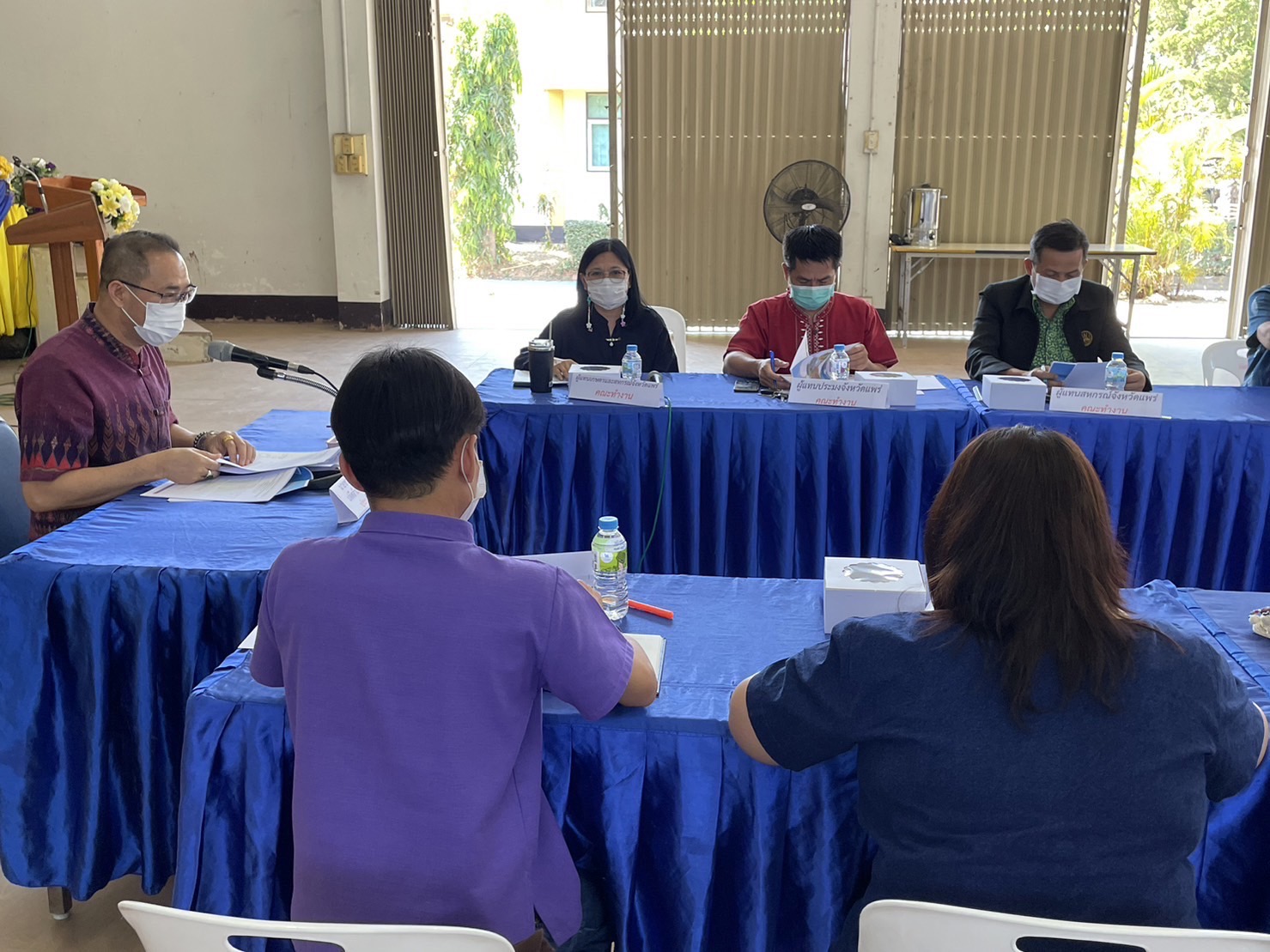 หัวหน้ากลุ่มพัฒนาและส่งเสริมอาชีพการประมง เข้าร่วมประชุมคณะทำงานโครงการขับเคลื่อนการเกษตรระดับหมู่บ้านสู่การผลิตสินค้าเกษตรมูลค่าสูง ระดับอำเภอ..คลิก