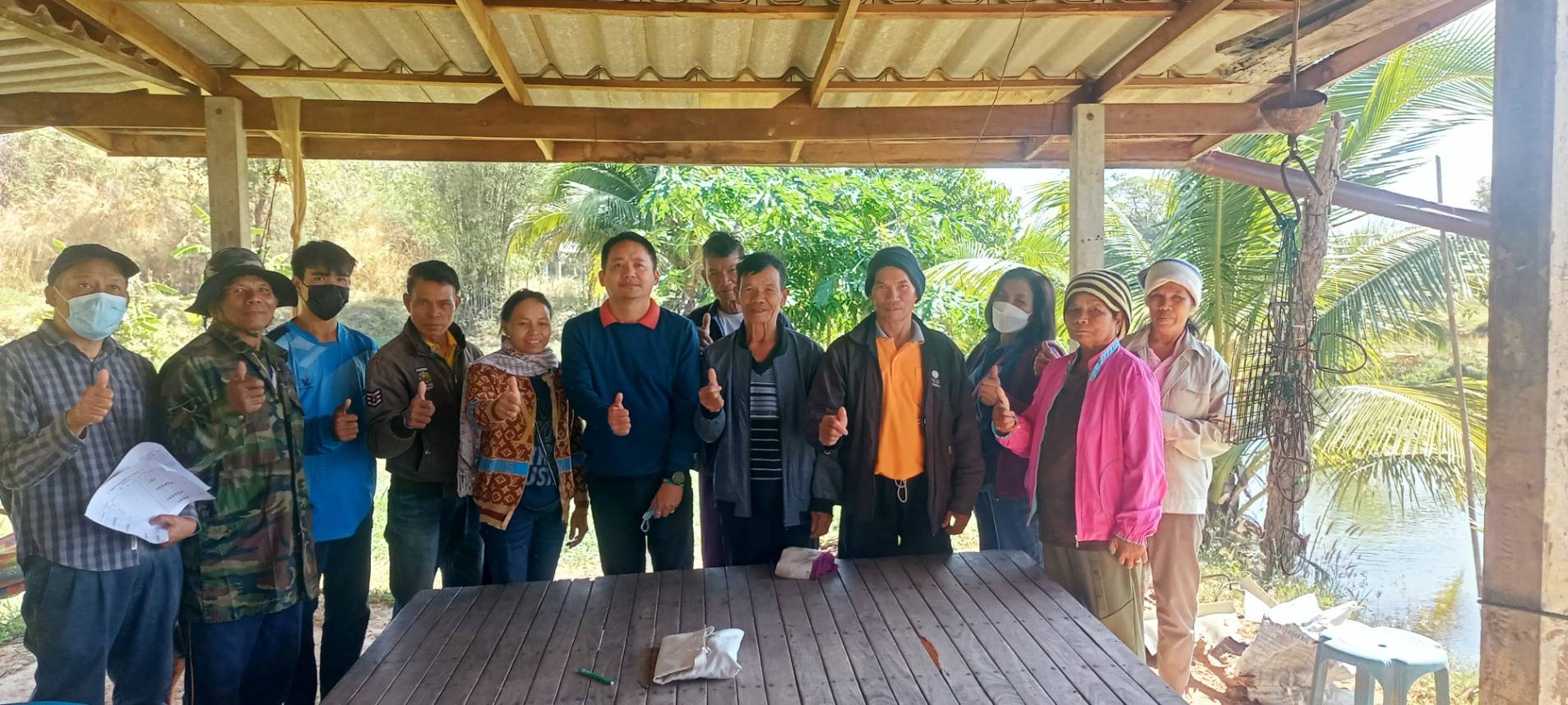 เข้าพื้นที่รับสมัครและสอบถามความต้องการของเกษตรกร..คลิก