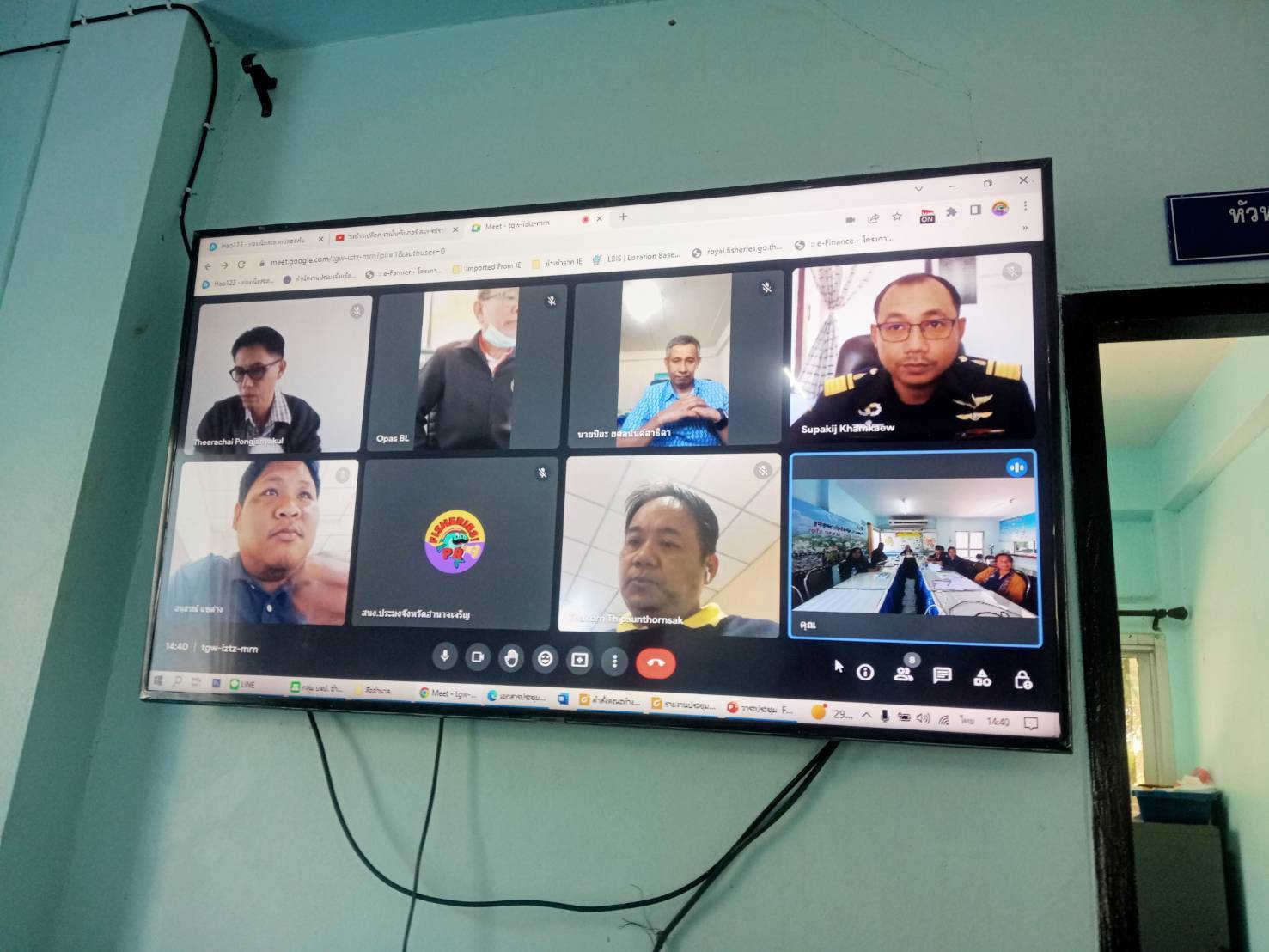 เข้าร่วมการประชุม คณะกรรมการขับเคลื่อนนโยบายของกรมประมง(Fisheries Co-ordinator : FC )..คลิก