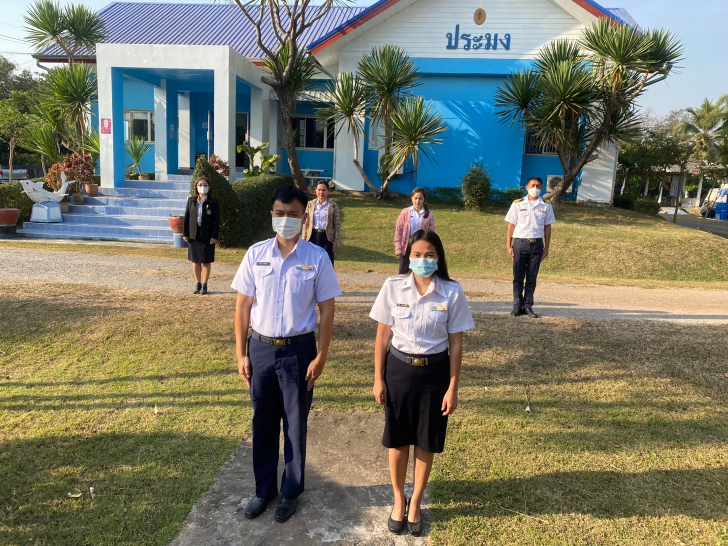 วันจันทร์ที่ 30 มกราคม 2565  สำนักงานประมงจังหวัดหนองบัวลำภู ร่วมกิจกรรมการเสริมสร้างวัฒนธรรมองค์กร 