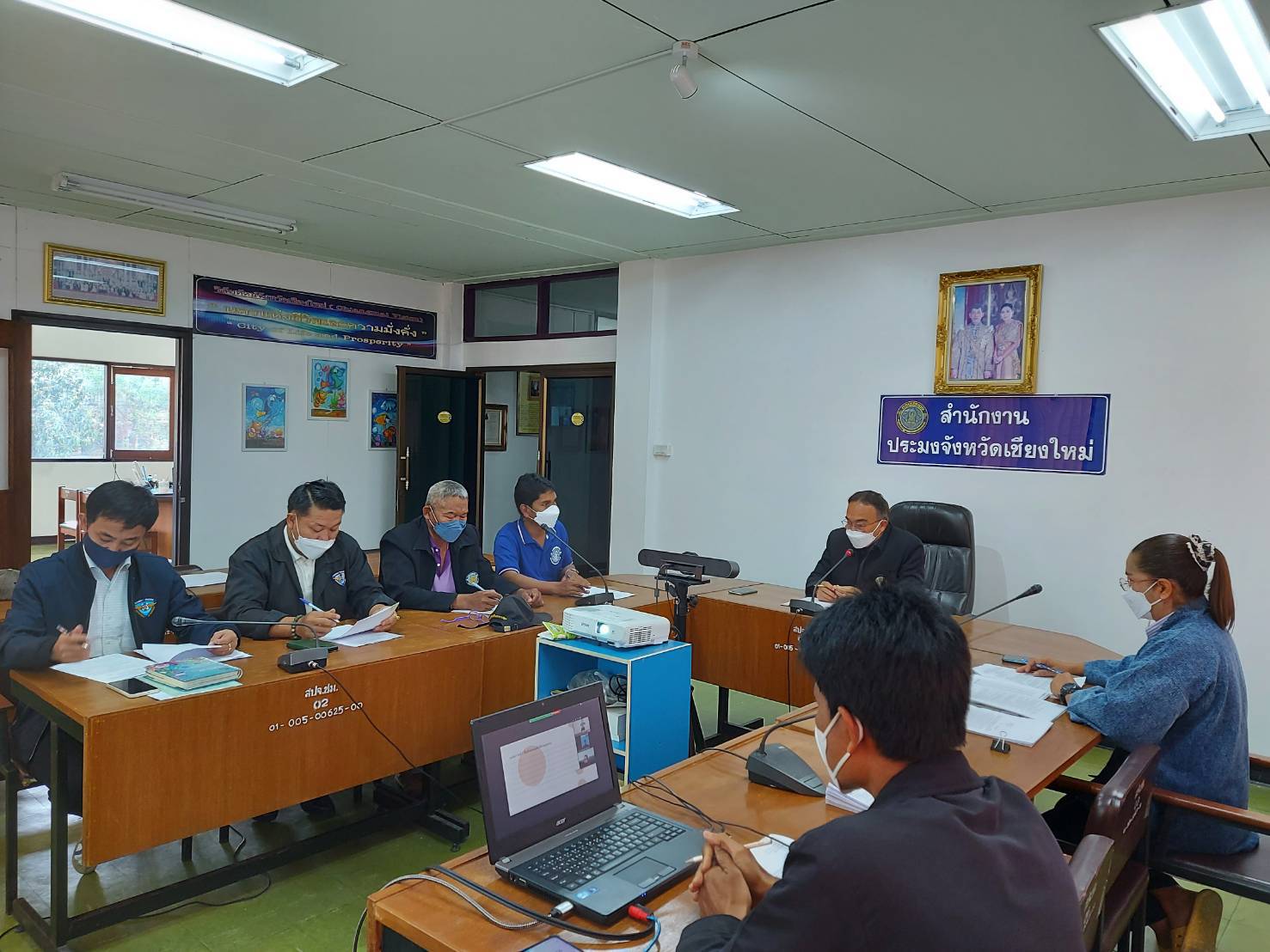 ประชุมคณะกรรมการขับเคลื่อนนโยบายกรมประมง (Fisheries.Co-Ordinator.: FC) จังหวัดเชียงใหม่..คลิก
