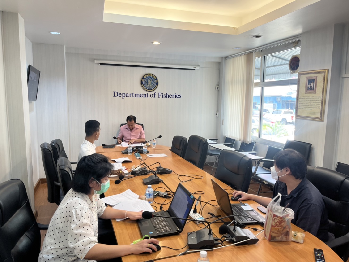 ประชุมหารือการเชื่อมโยงระบบ seabook กับ E - 285 ร่วมกับกรมเจ้าท่า..คลิก