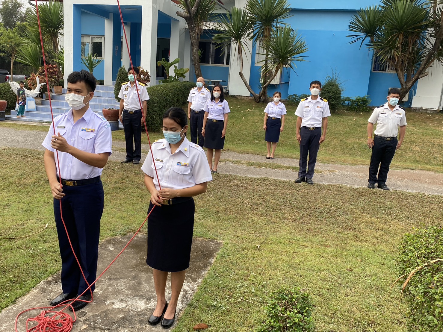 วันจันทร์ที่ 6 มกราคม 2566 สำนักงานประมงจังหวัดหนองบัวลำภู ร่วมกิจกรรมการเสริมสร้างวัฒนธรรมองค์กร 