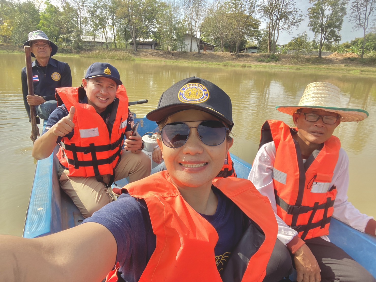 ประเมินผลการจับสัตว์น้ำต่อหน่วยการลงแรงประมง (CPUE) ก่อนปล่อยพันธุ์สัตว์น้ำ (กุ้งก้ามกราม แหล่งที่ ๑)..คลิก