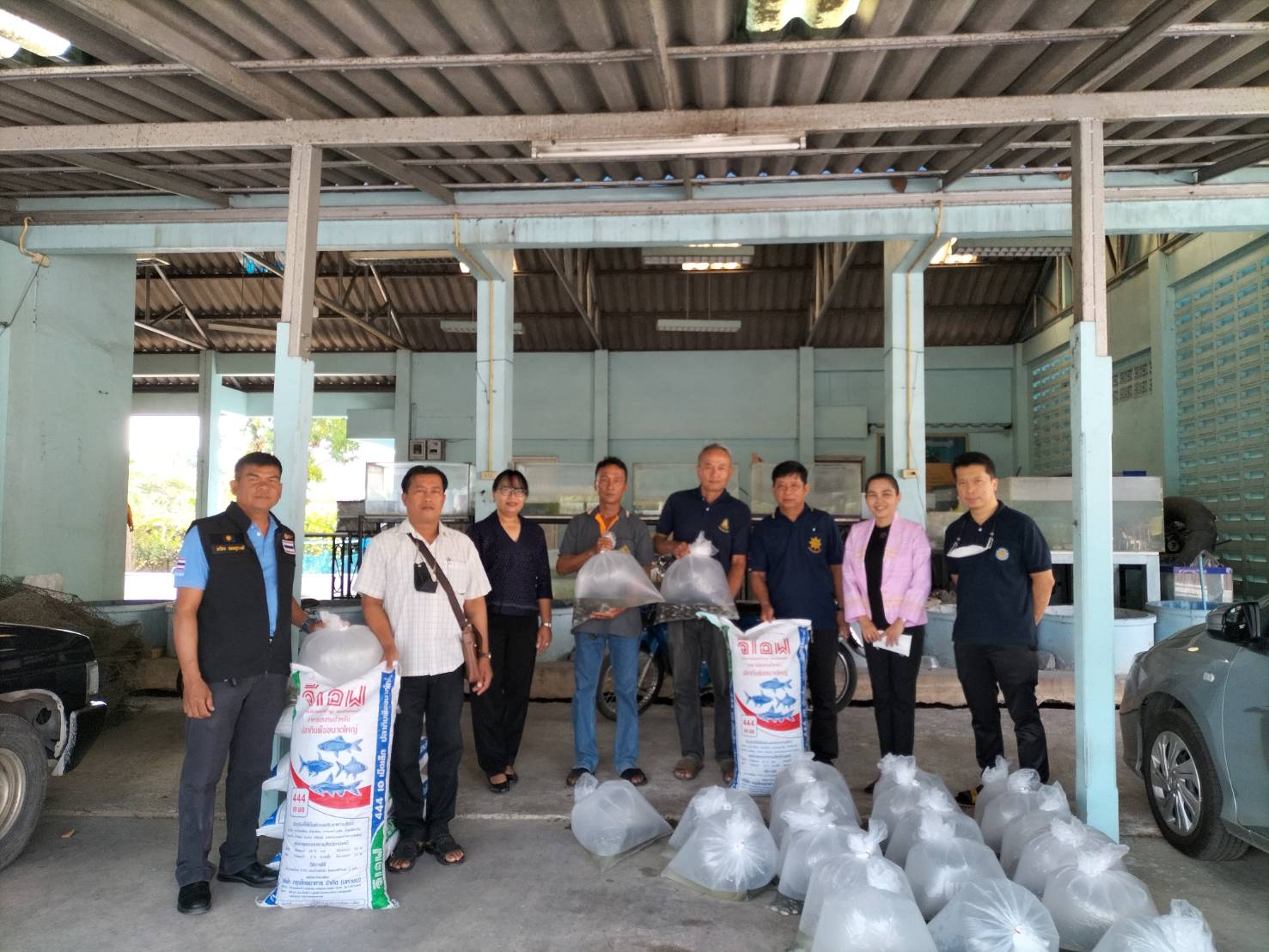 มอบปัจจัยการผลิตโครงการเกษตรทฤษฏีใหม่ ประจำปีงบประมาณ พ.ศ. 2566..คลิก