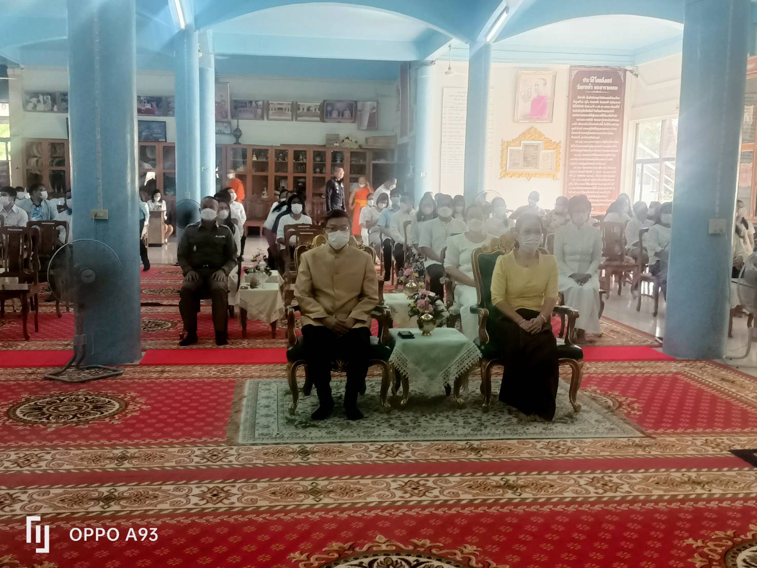 เข้าร่วมพิธีและร่วมทำบุญใน โครงการ “ส่งเสริมการศึกษาพระปริยัติธรรมแด่พระภิกษุ สามเณร”..คลิก