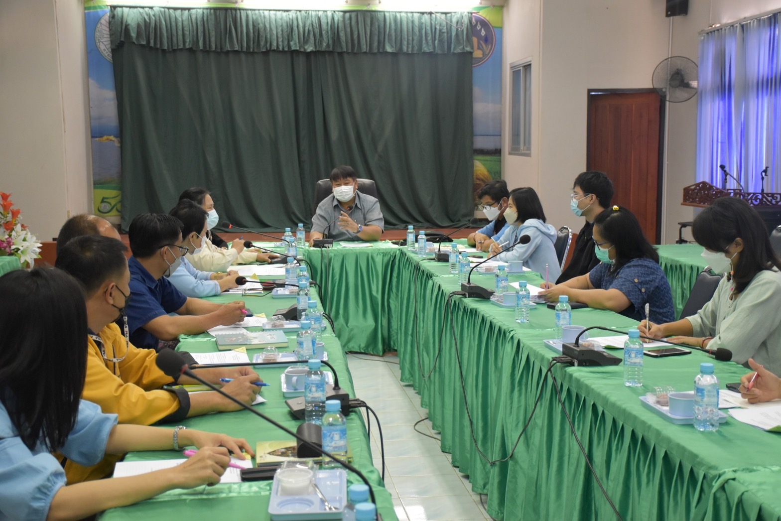 ร่วมประชุมหารือการจัดงานฤดูหนาวสืบสานประเพณีของดีจังหวัดพะเยา ประจำปี ๒๕๖๖