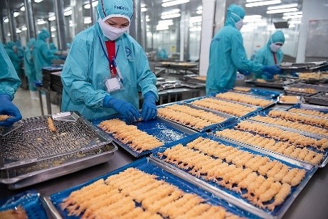 ผลิตภัณฑ์กุ้งแปรรูปทำให้ FIMEX VN ยังคงมียอดการส่งออกที่สูง