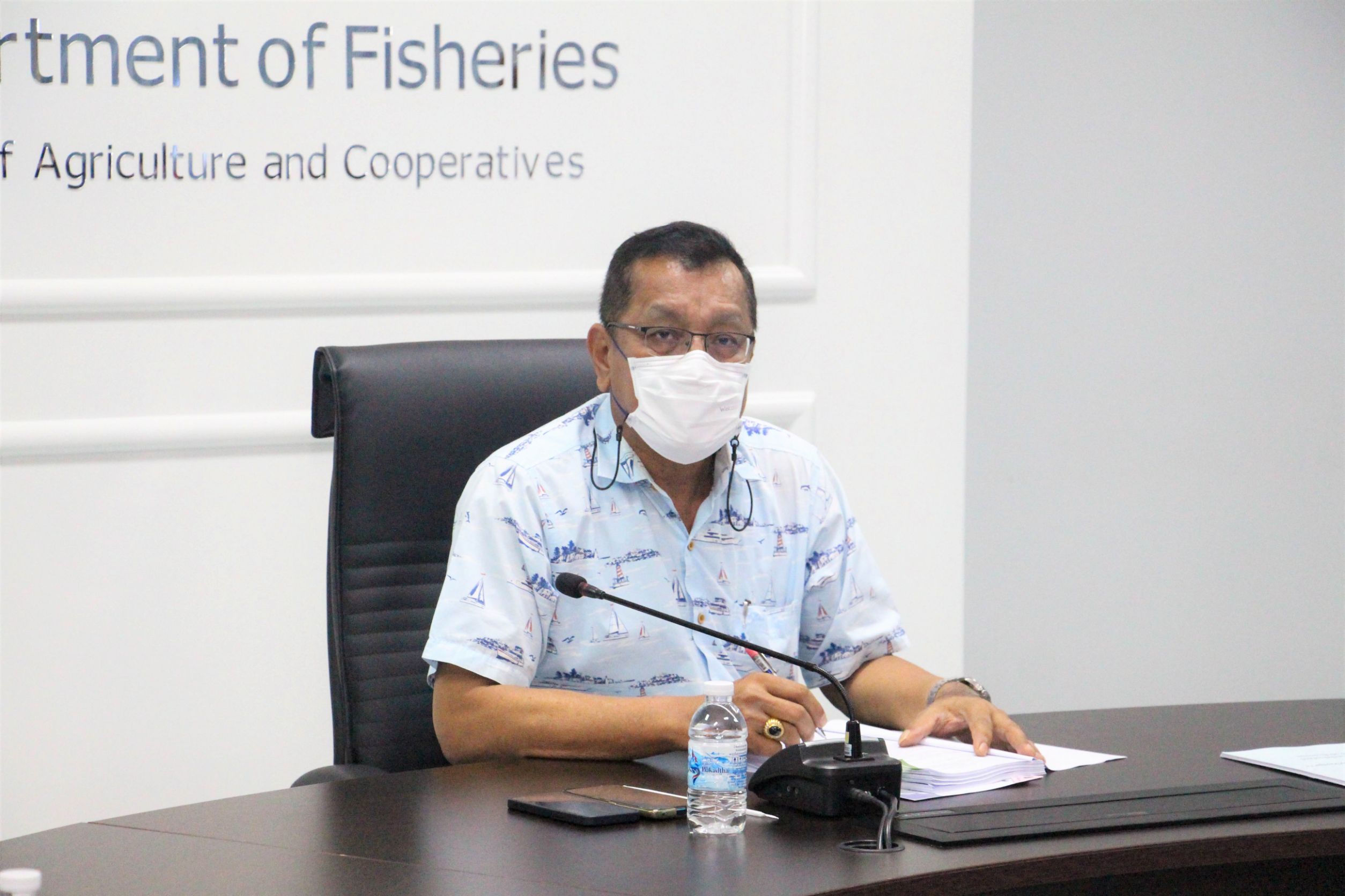 นายเฉลิมชัย สุวรรณรักษ์ อธิบดีกรมประมง ประธานคณะกรรมการฌาปนกิจสงเคราะห์กรมประมง มอบหมายให้ นายธนาวุฒิ กุลจิตติชนก หัวหน้าผู้ตรวจราชการกรม เป็นประธานการประชุมคณะกรรมการฌาปนกิจสงเคราะห์กรมประมง ครั้งที่ 2/2566..คลิก