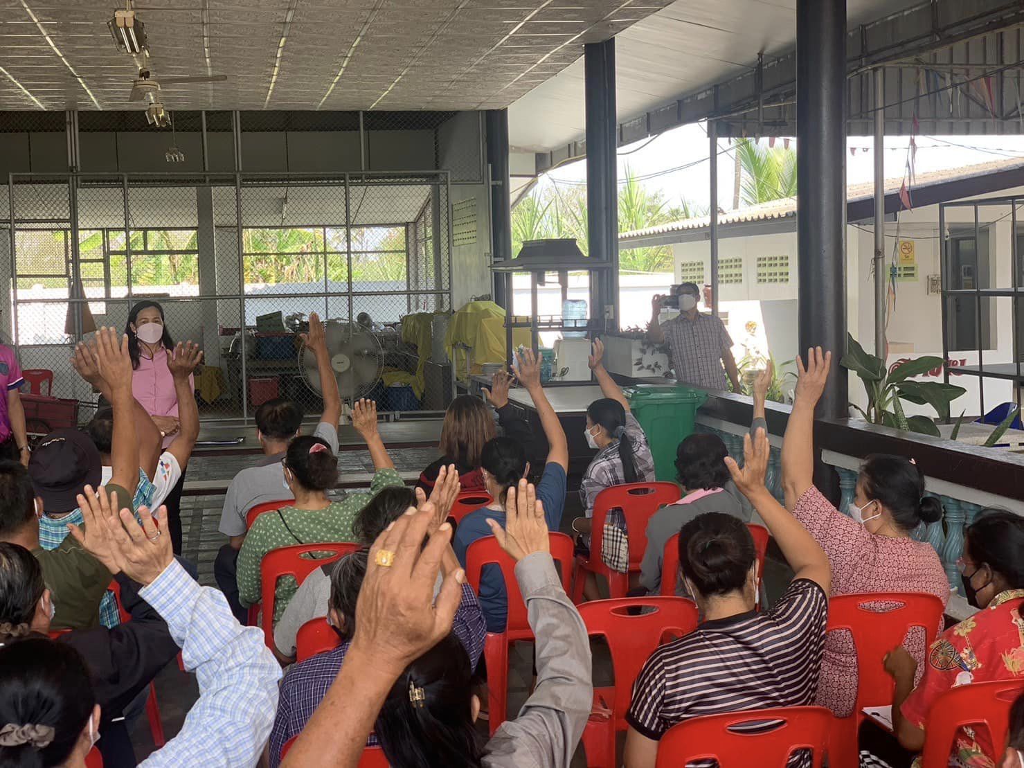 ร่วมลงพื้นที่ดำเนินการประชุมประชาคมรับฟังความคิดเห็นของผู้ที่มีส่วนได้ส่วนเสีย การกำหนดเขตพื้นที่รักษาพันธุ์สัตว์น้ำ และจับพิกัดภูมิศาสตร์เพื่อจัดทำแผนที่แสดงแนวเขตประกาศที่รักษาพันธุ์สัตว์น้ำ ในพื้นที่อำเภอบางแพ..คลิก