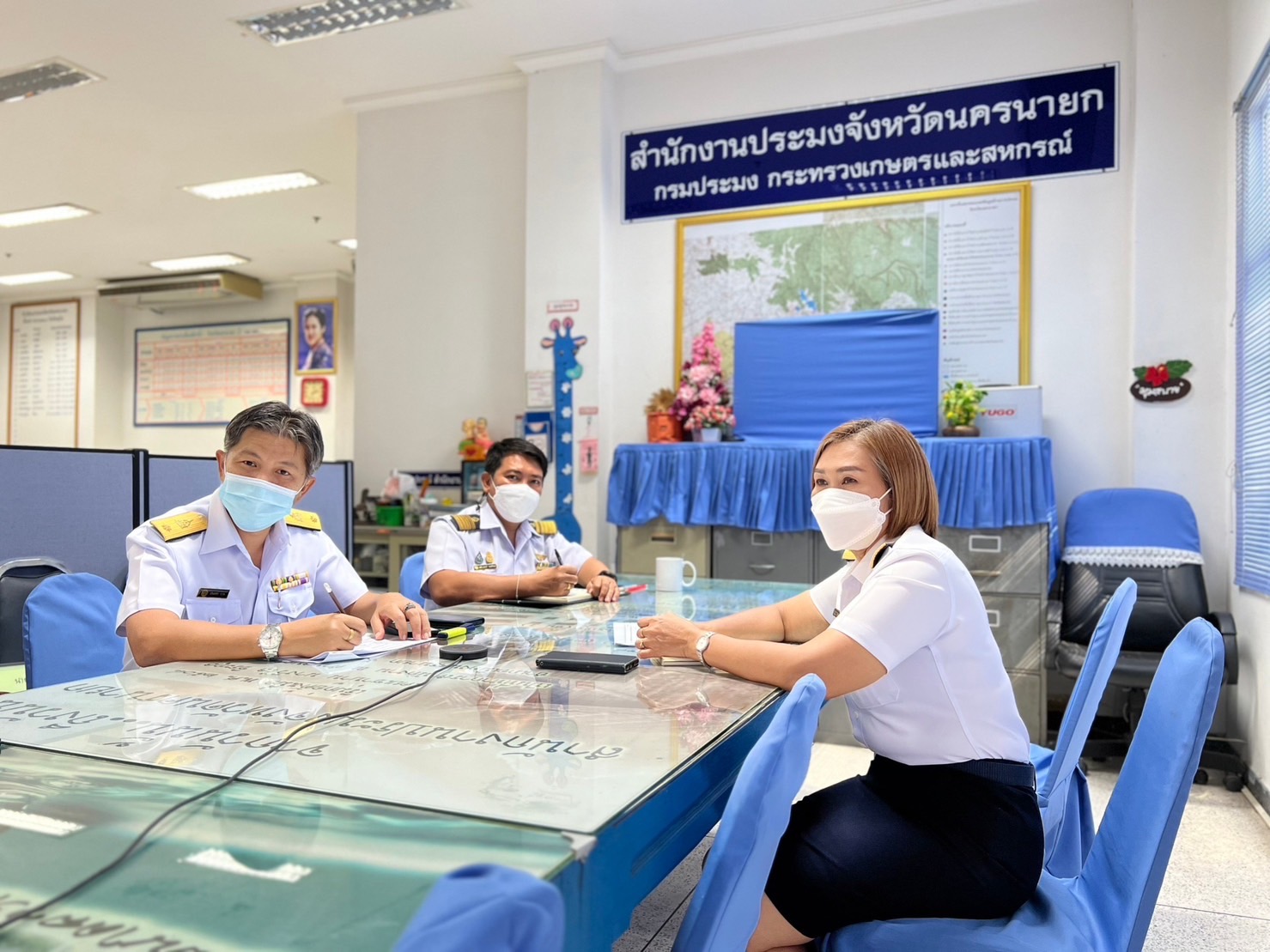 ร่วมประชุมชี้แจงแผนการดำเนินงานและเป้าหมายผลผลิตตามแผนฟื้นฟูผลผลิตกุ้งทะเล ปี 2566..คลิก