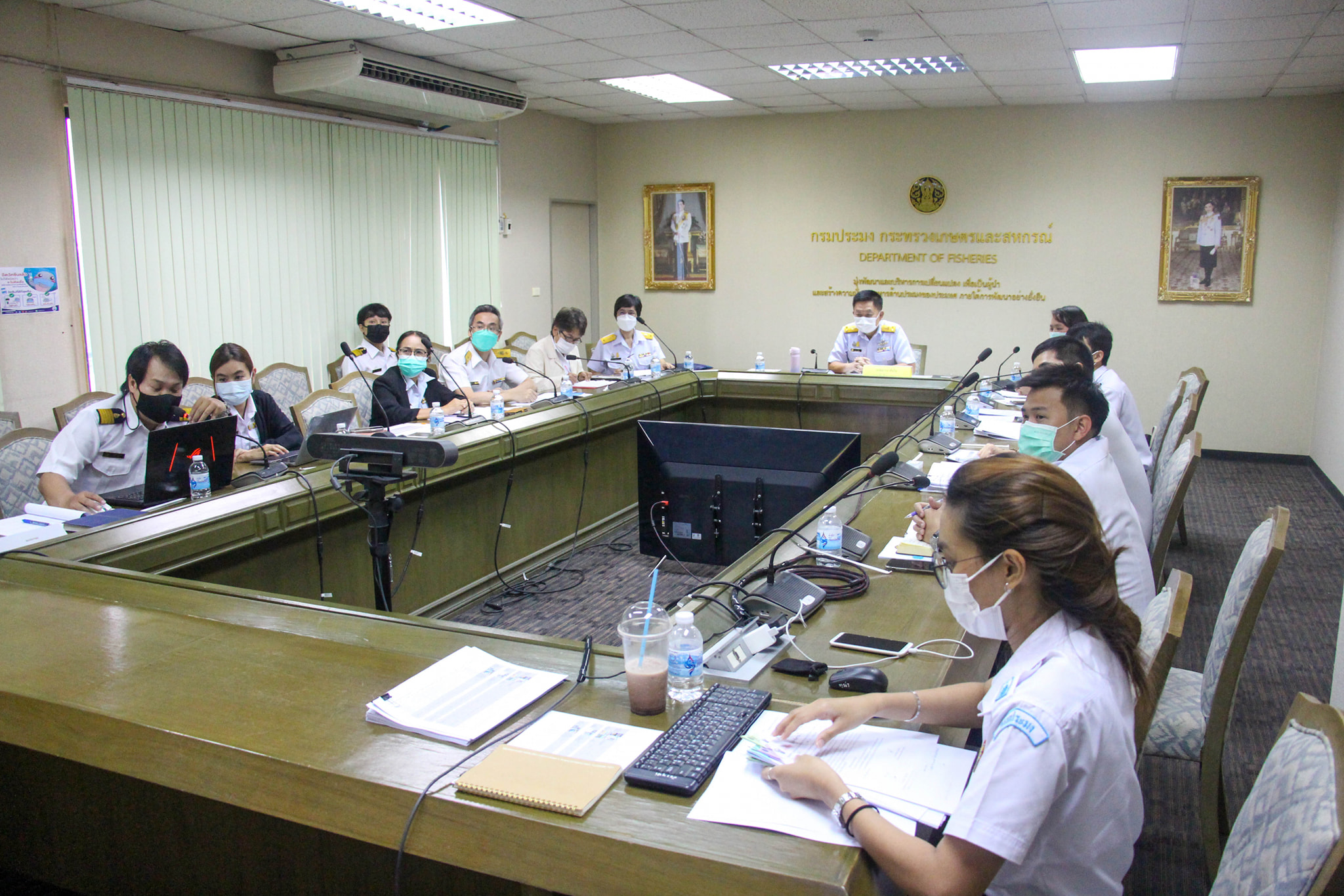 6 ก.พ. 66 ประชุมหารือ (ร่าง) ข้อตกลงความร่วมมือระหว่างบริษัท ไปรษณีย์ไทย จำกัด กับกรมประมง..คลิก