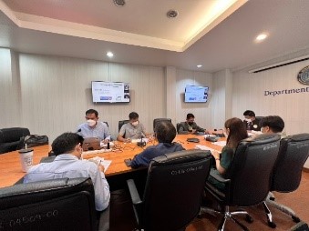 เข้าร่วมประชุมเชื่อมโยงระบบคอมพิวเตอร์เพื่อใช้ประโยชน์ข้อมูลกรมประมง..คลิก